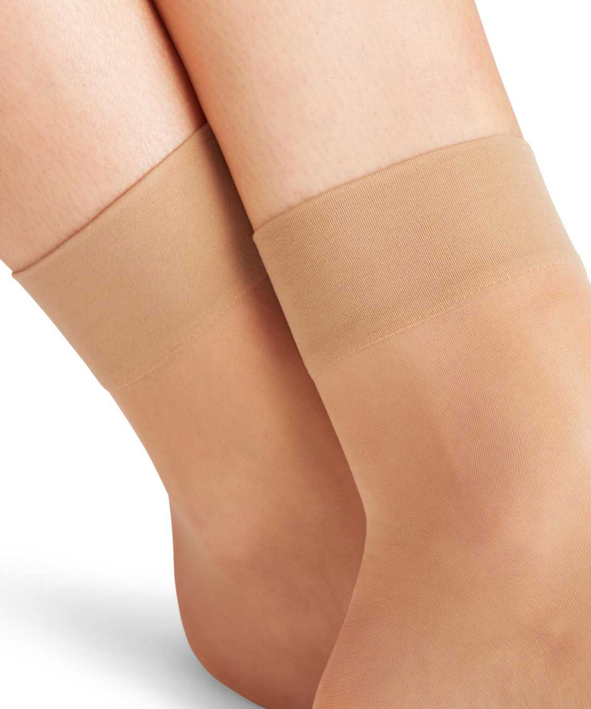 Women Falke Seidenglatt 15 DEN Ankle socks Socks Beige | WYNJXG947