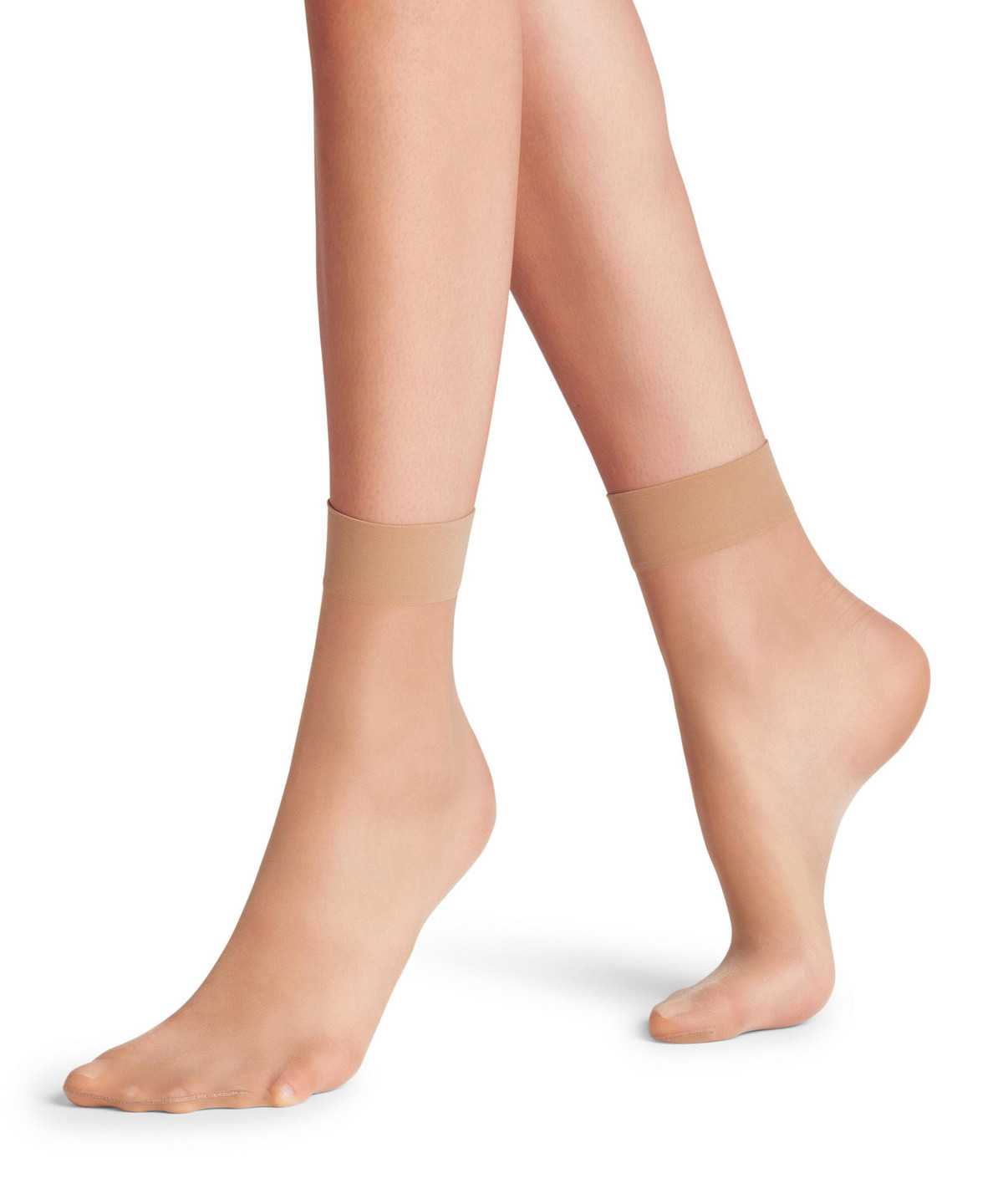 Women Falke Seidenglatt 15 DEN Ankle socks Socks Beige | WYNJXG947