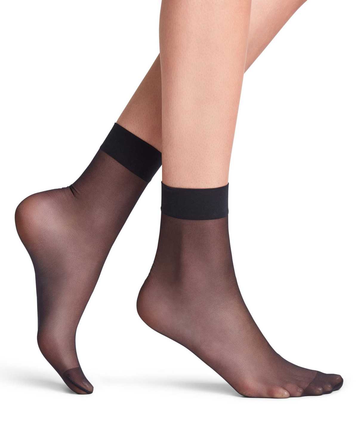 Women Falke Seidenglatt 15 DEN Ankle socks Socks Blue | YEKWTU214