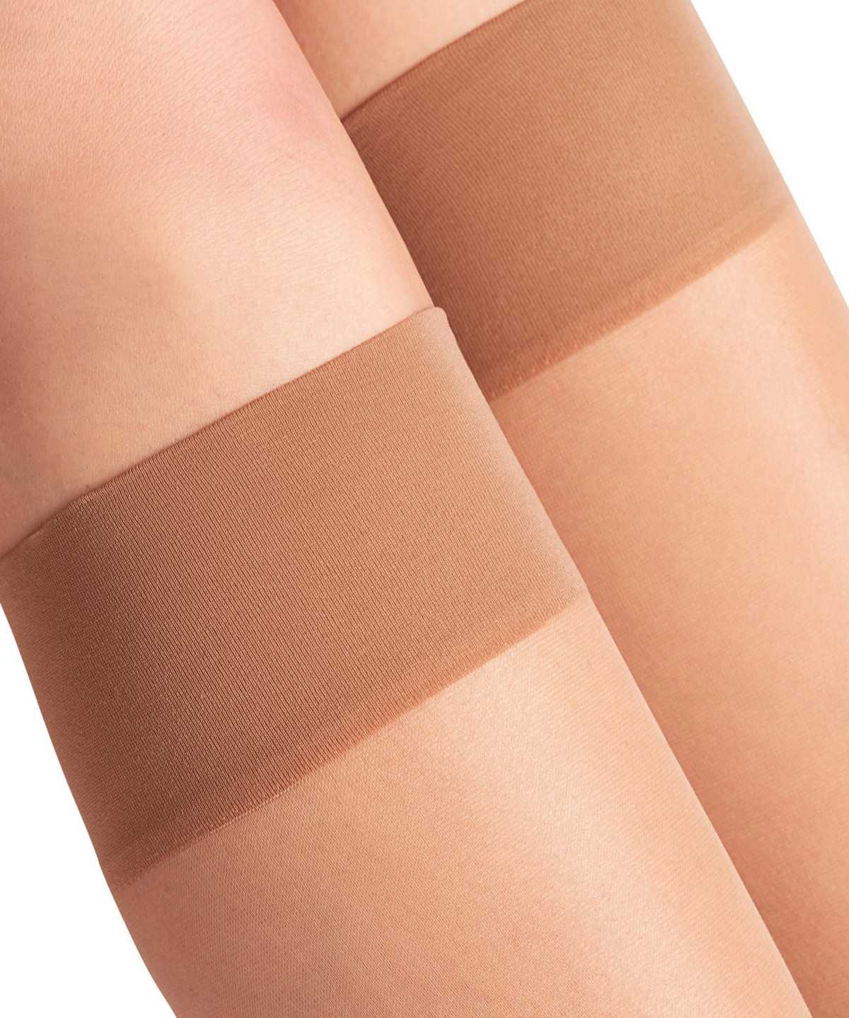 Women Falke Seidenglatt 15 DEN Knee-high Socks Socks Beige | MKRUPN653