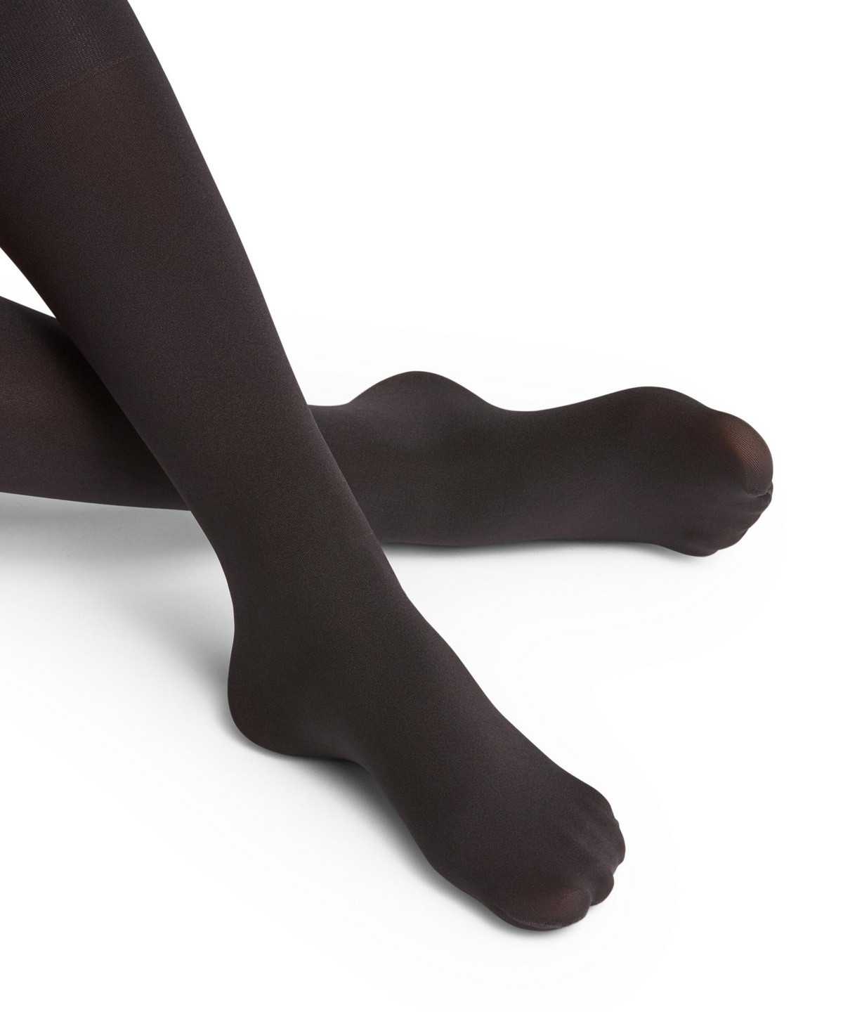 Women Falke Seidenglatt 40 DEN Knee-high Socks Socks Black | UZEBDG394