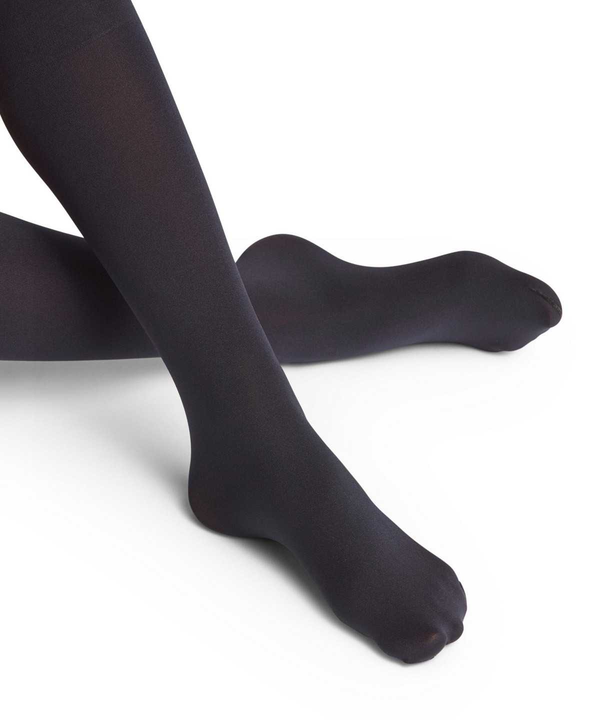 Women Falke Seidenglatt 40 DEN Knee-high Socks Socks Blue | HJVBRW348