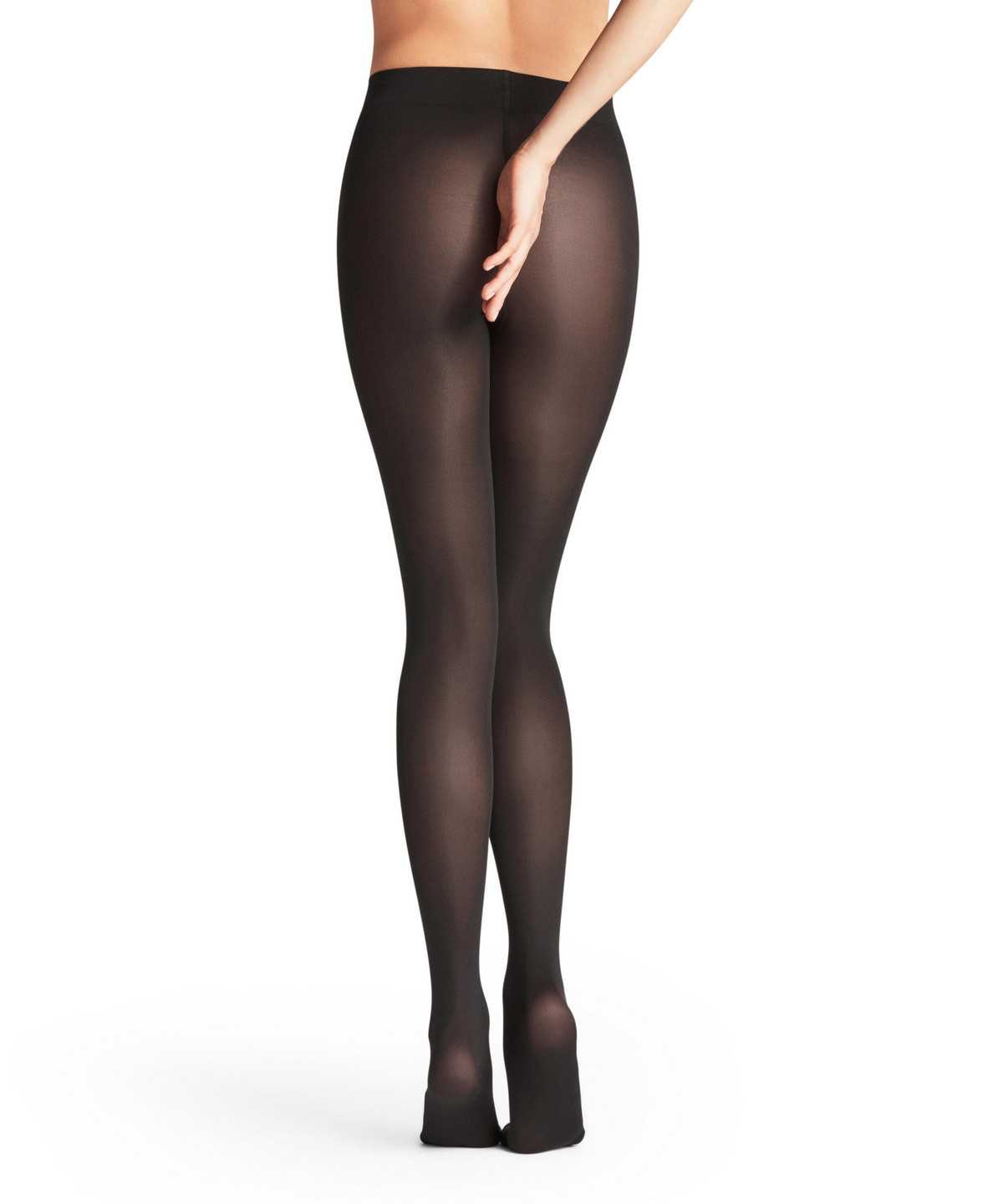 Women Falke Seidenglatt 40 DEN Tights Tights Black | OLZVAD143