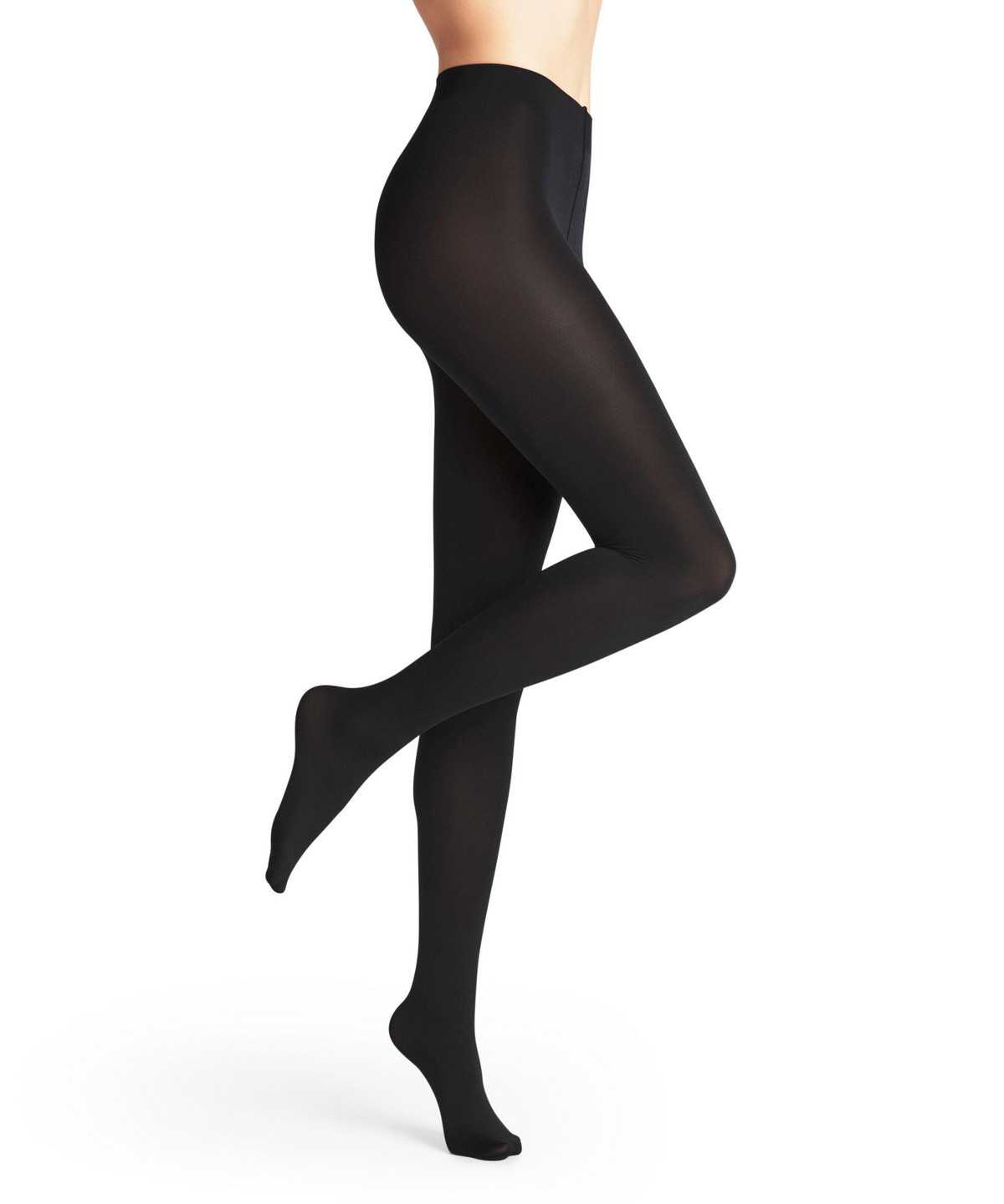 Women Falke Seidenglatt 80 DEN Tights Tights Black | LDPIGS470