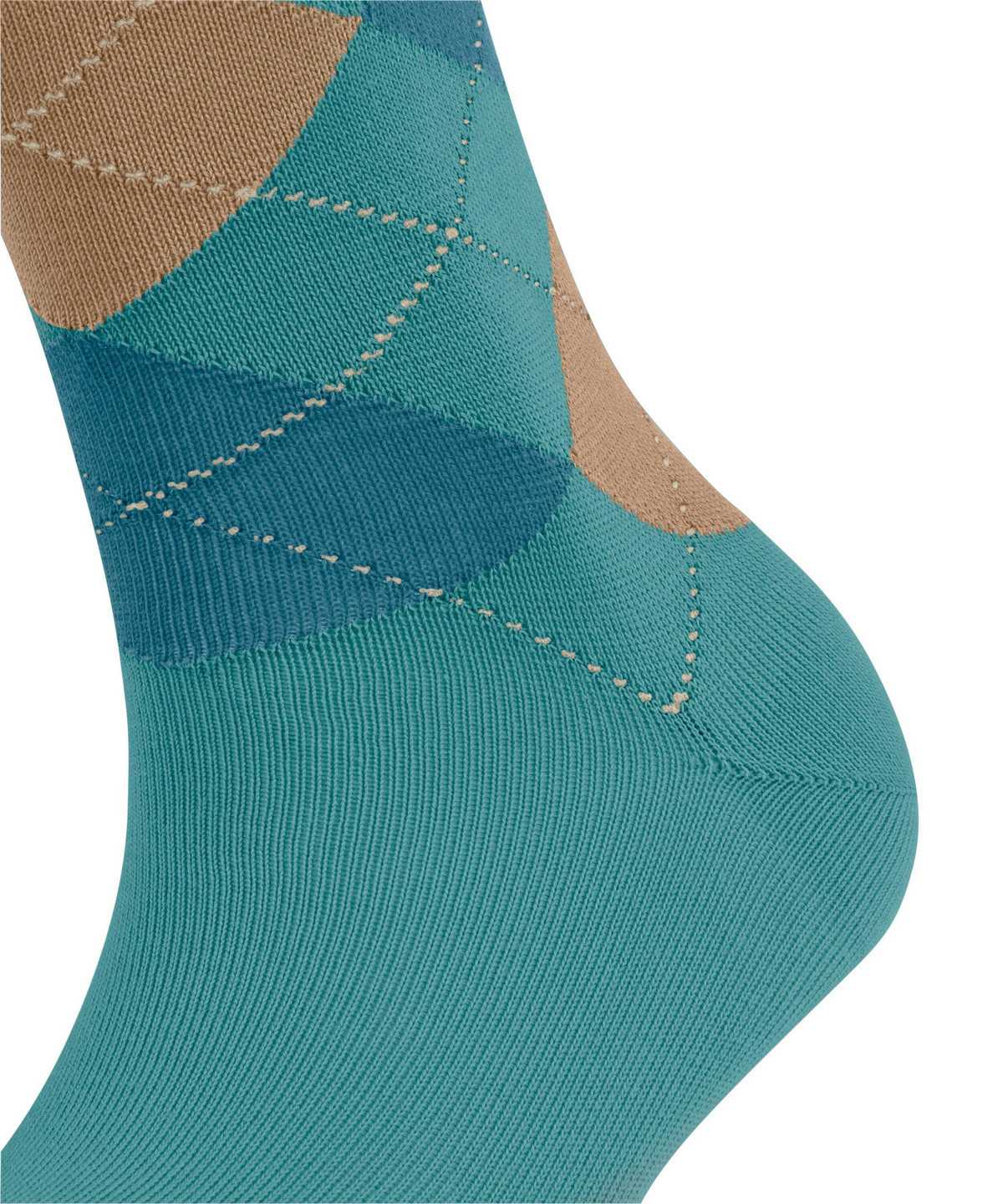 Women Falke Sensitive Argyle Socks Socks Blue | WDNLKX920