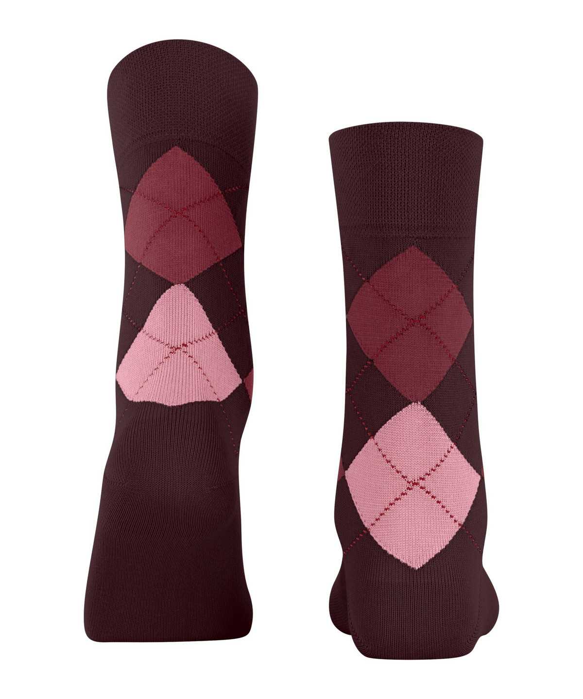 Women Falke Sensitive Argyle Socks Socks Red | DGMIZY743