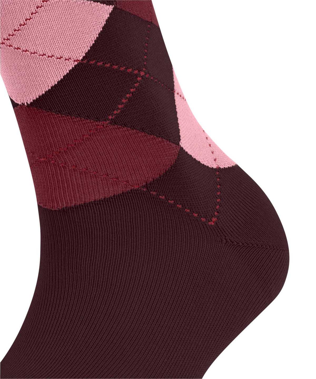 Women Falke Sensitive Argyle Socks Socks Red | DGMIZY743