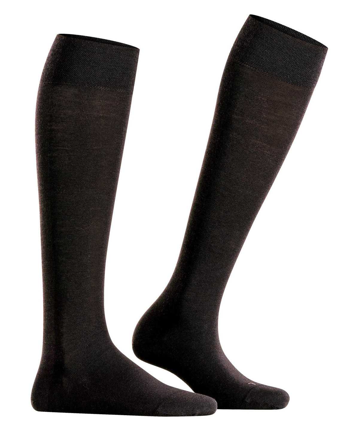 Women Falke Sensitive Berlin Knee-high Socks Socks Black | GQRTPE698