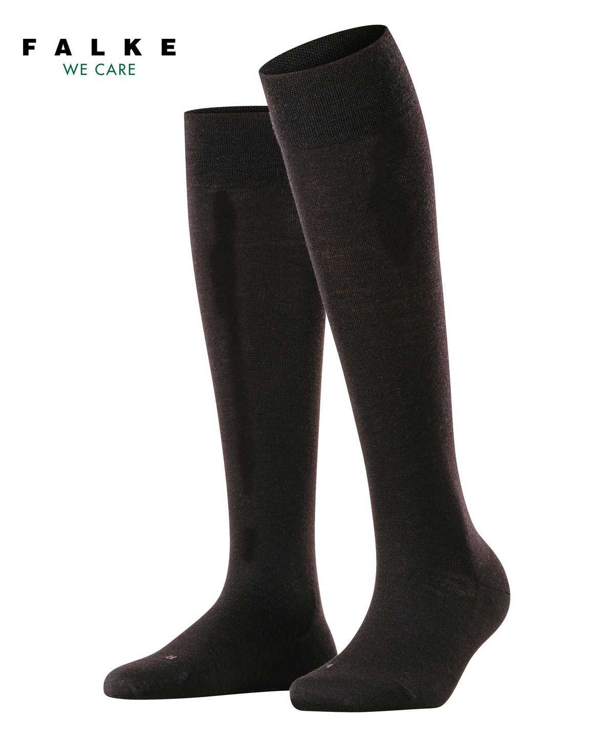 Women Falke Sensitive Berlin Knee-high Socks Socks Black | GQRTPE698