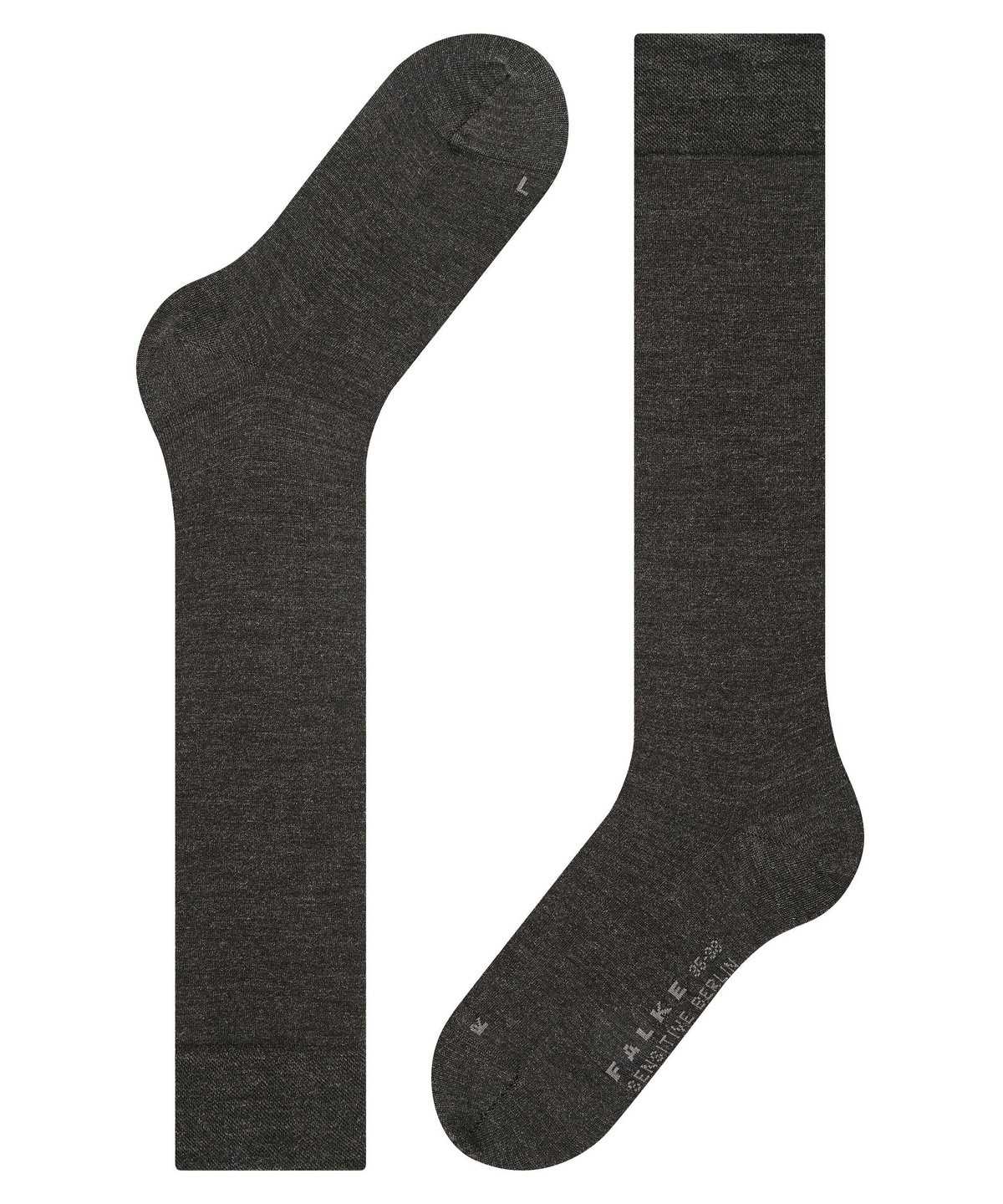 Women Falke Sensitive Berlin Knee-high Socks Socks Grey | TDIUEX917