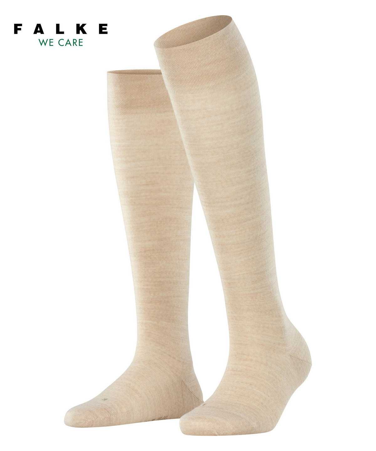 Women Falke Sensitive Berlin Knee-high Socks Socks Beige | KJDUCV843