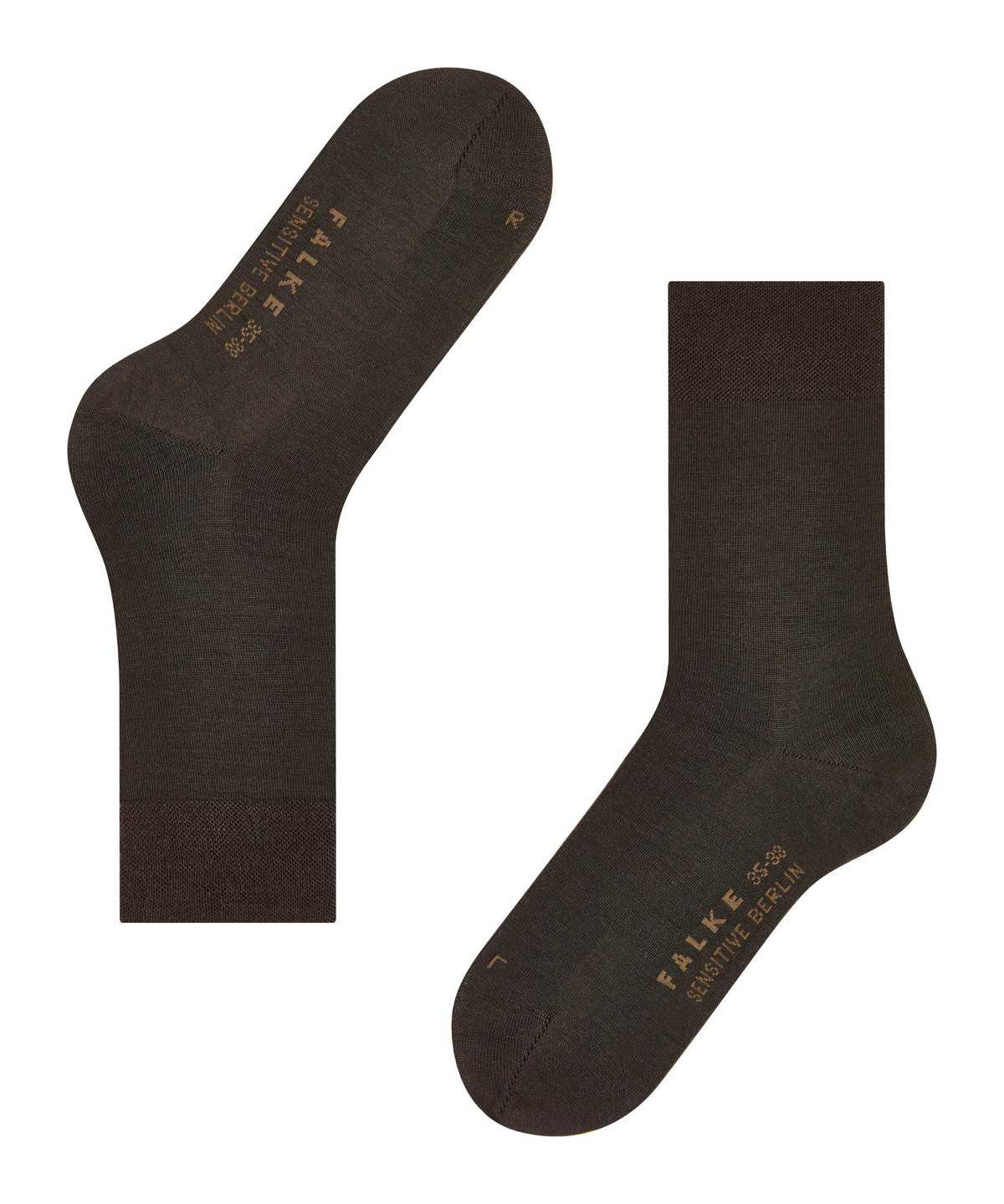 Women Falke Sensitive Berlin Socks Socks Brown | EITHKY193