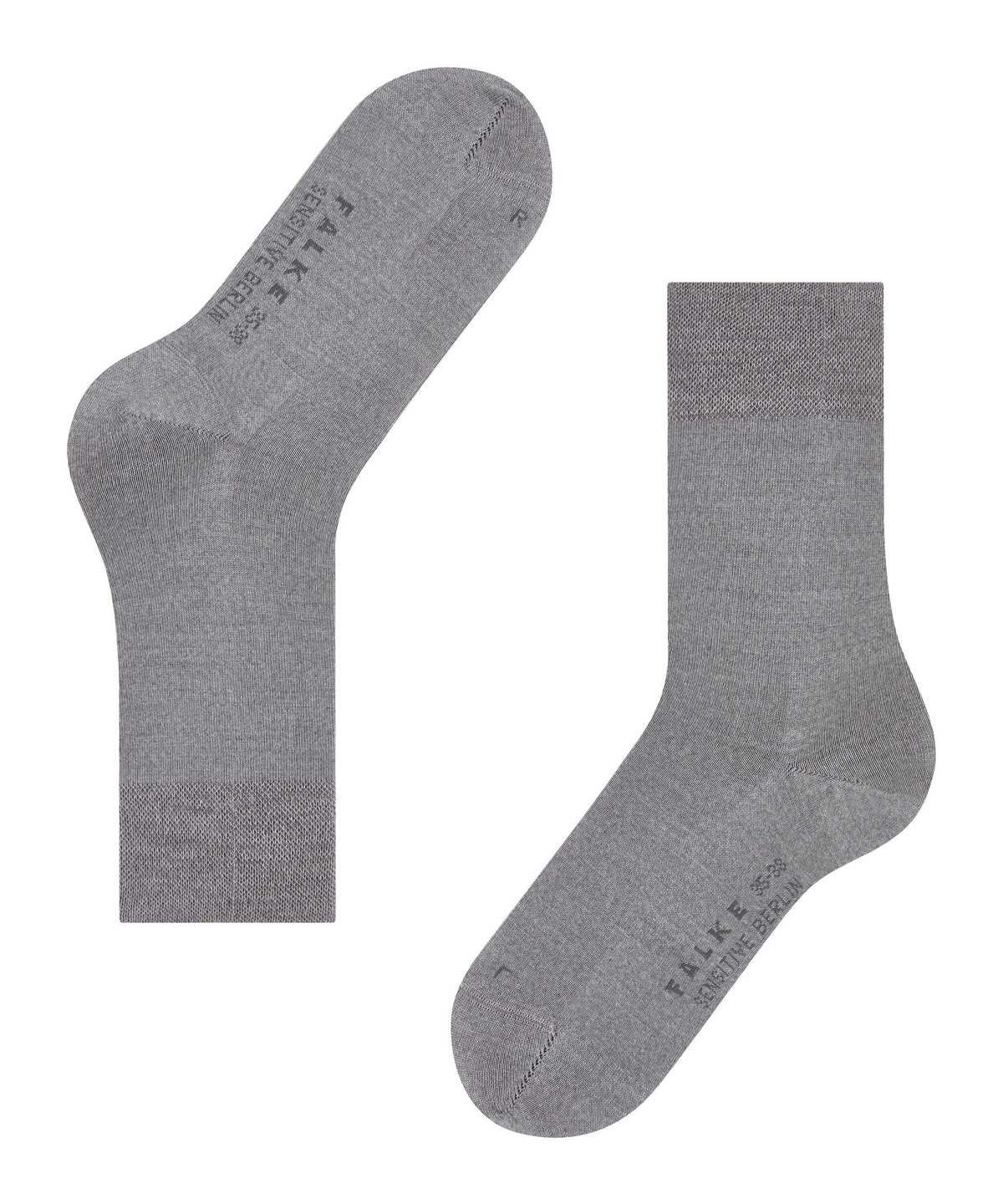 Women Falke Sensitive Berlin Socks Socks Grey | HUKQGT701