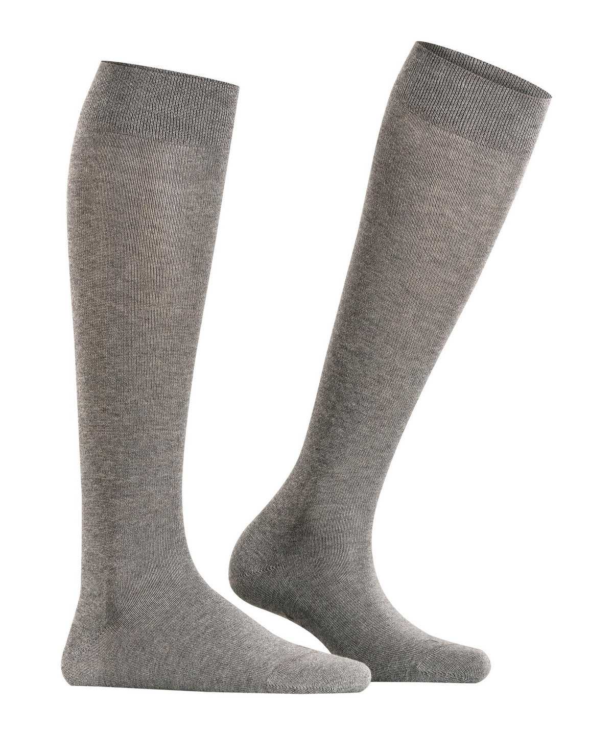 Women Falke Sensitive London Knee-high Socks Socks Grey | CZMHBV504