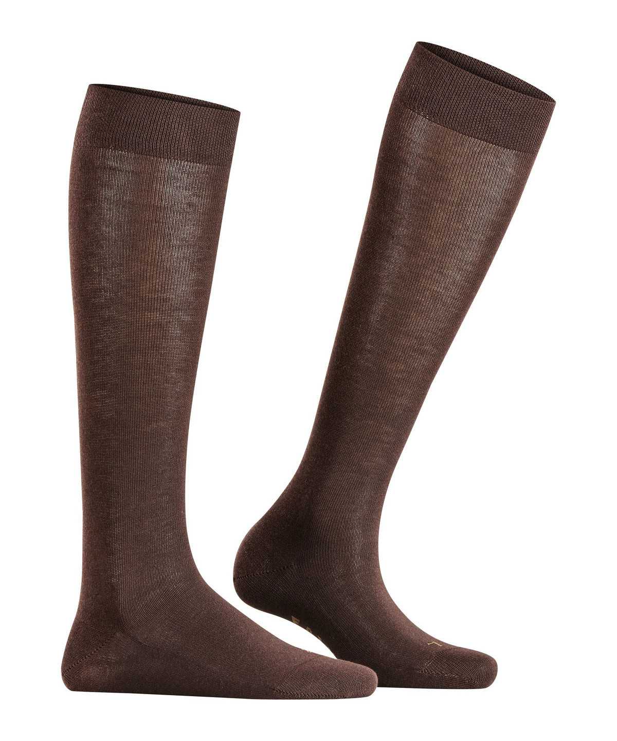 Women Falke Sensitive London Knee-high Socks Socks Brown | GKPSJV523