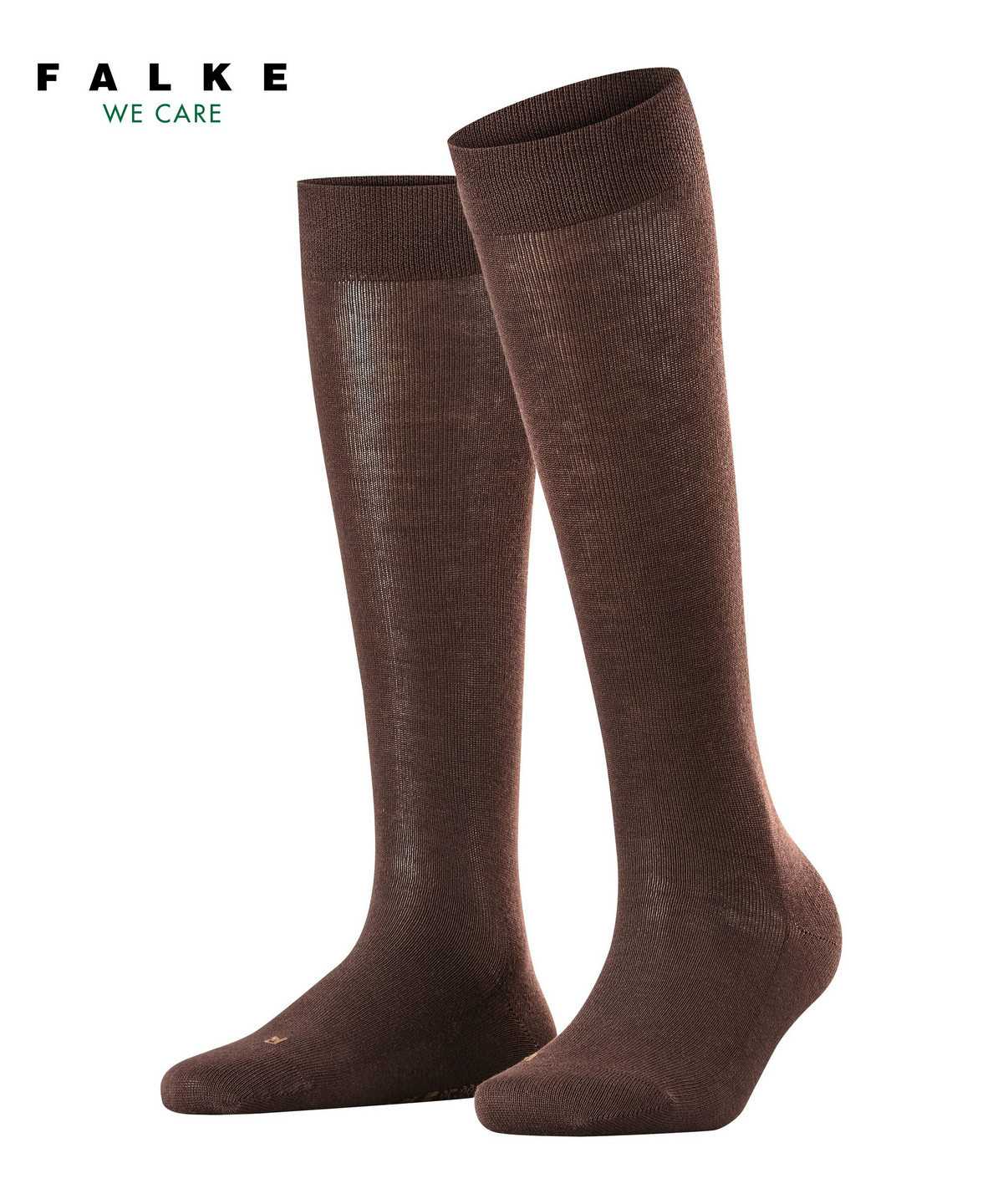 Women Falke Sensitive London Knee-high Socks Socks Brown | GKPSJV523