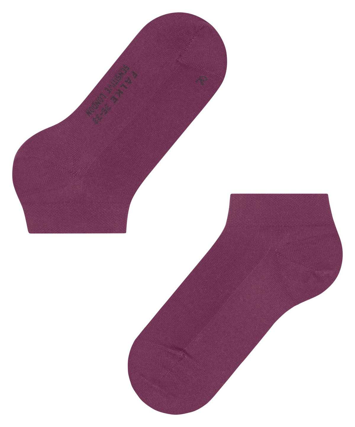 Women Falke Sensitive London Sneaker socks Socks Purple | FKDEXU972