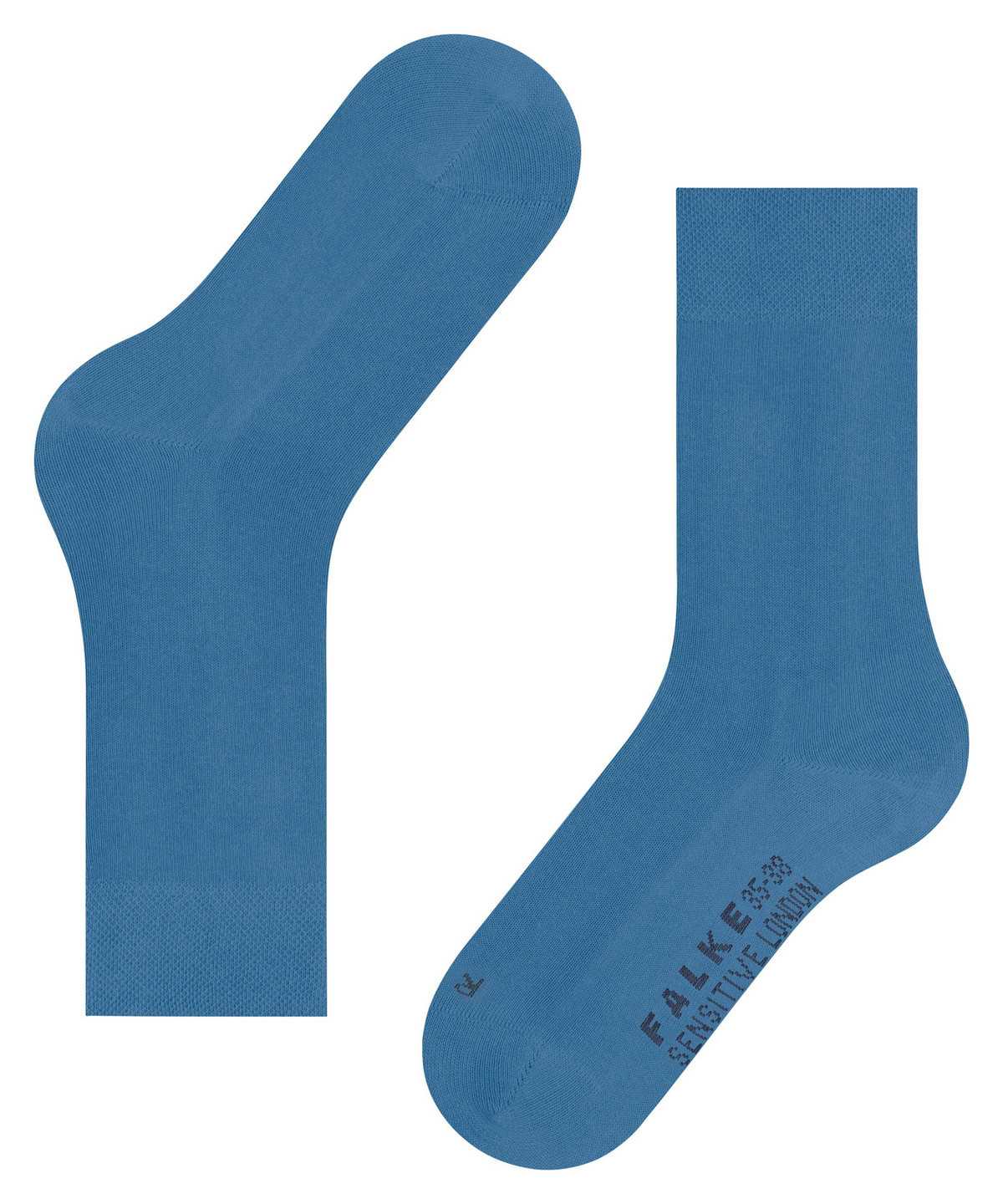 Women Falke Sensitive London Socks Socks Blue | OHQZNX865