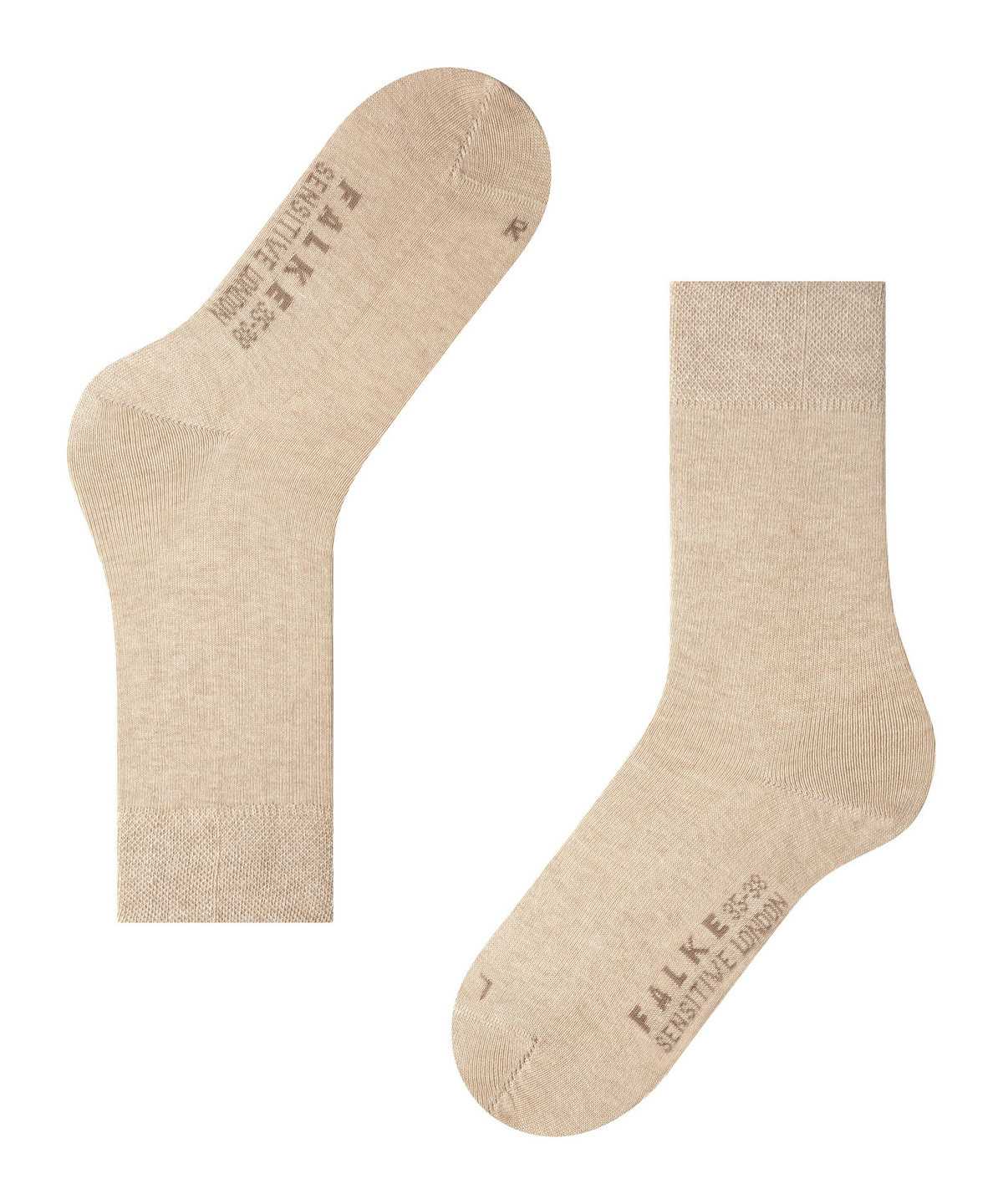 Women Falke Sensitive London Socks Socks Beige | MBONVG437