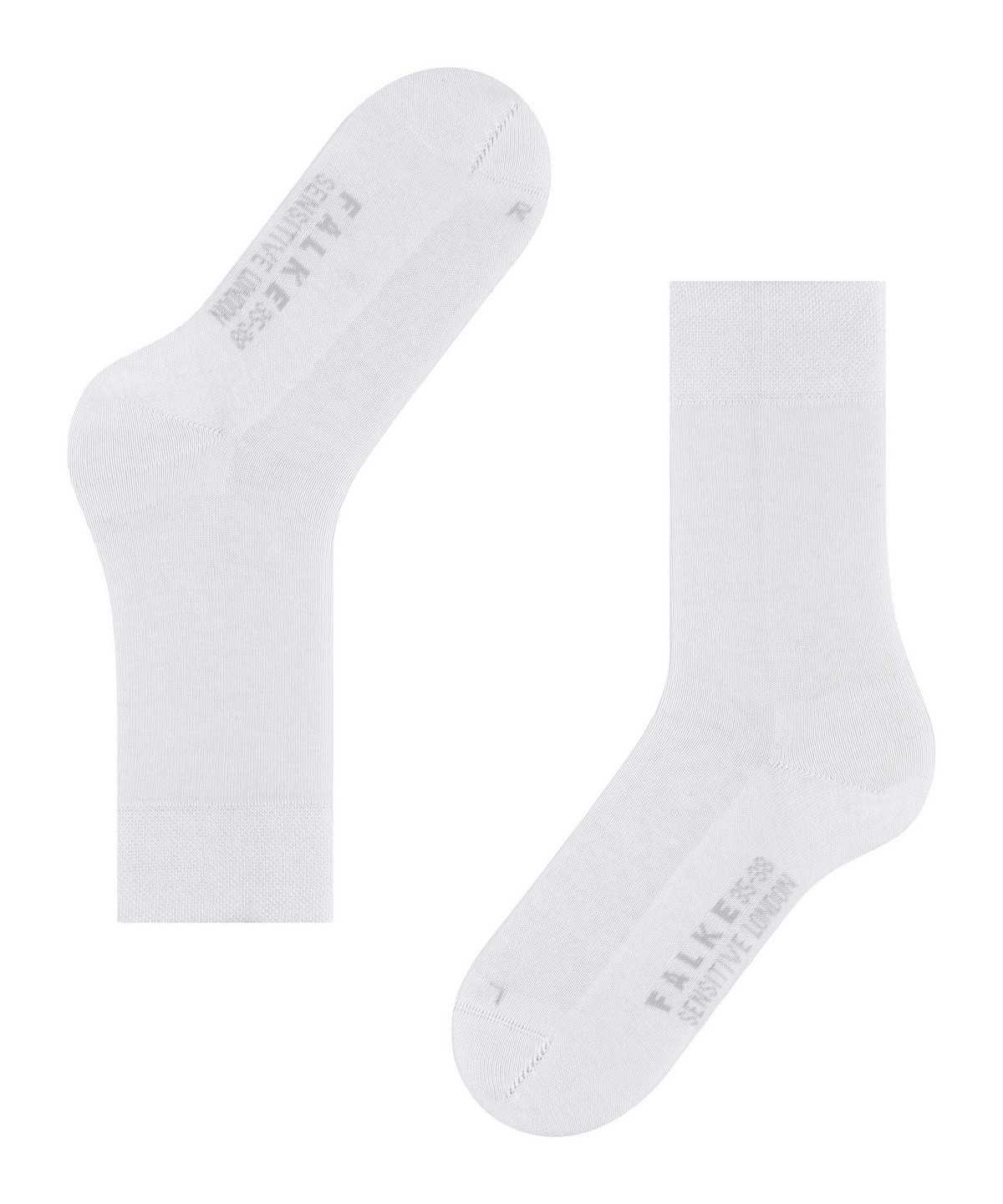 Women Falke Sensitive London Socks Socks White | ZYLDFW471