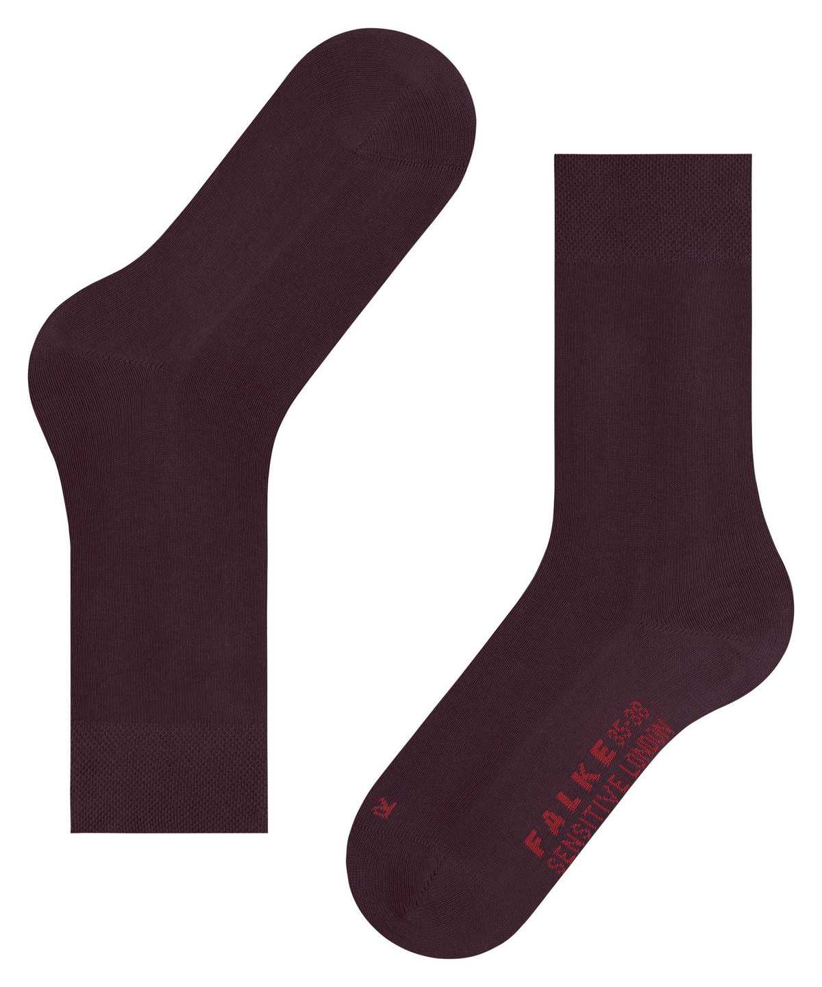 Women Falke Sensitive London Socks Socks Red | XBQZPU618