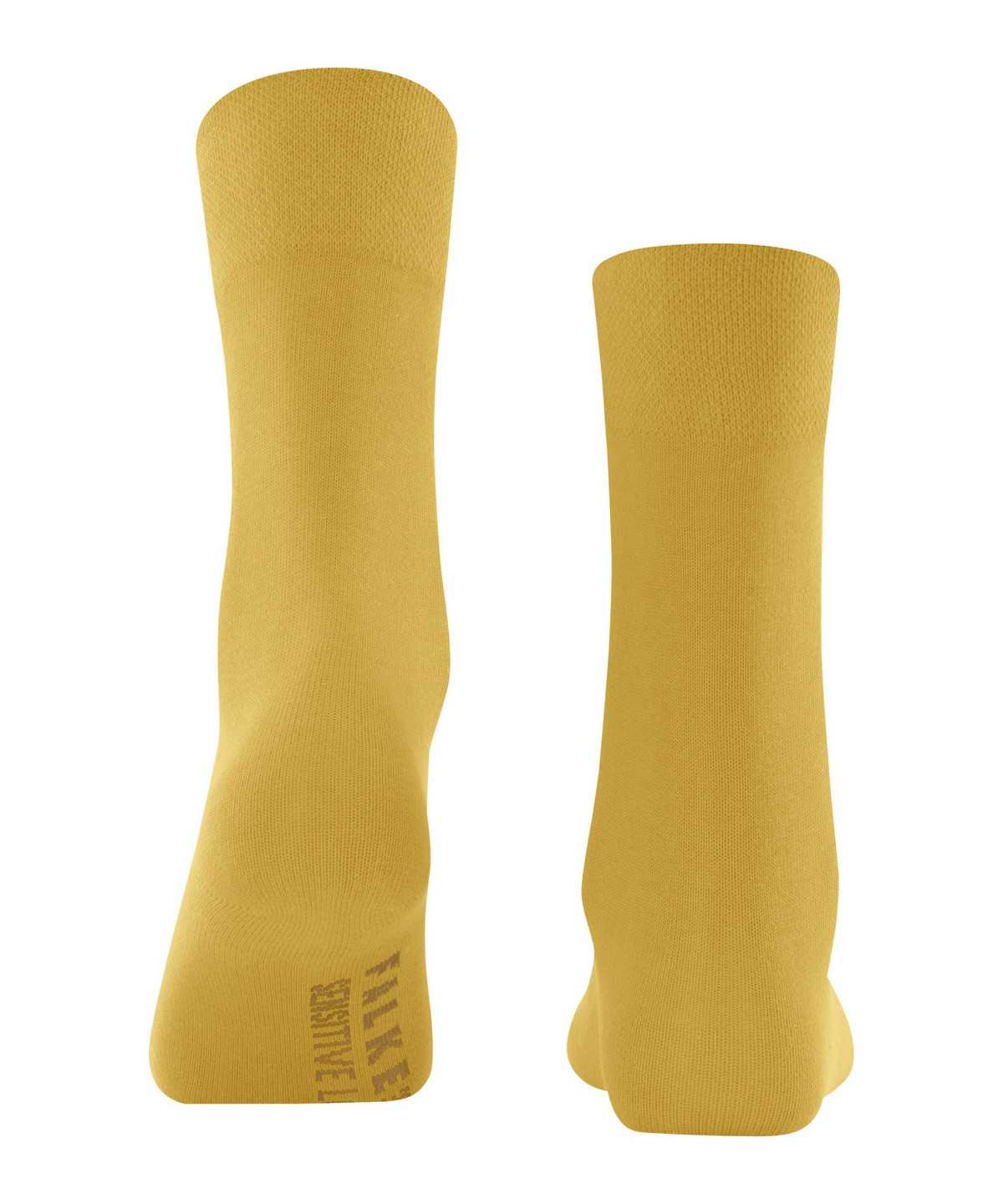 Women Falke Sensitive London Socks Socks Yellow | FSURQX427