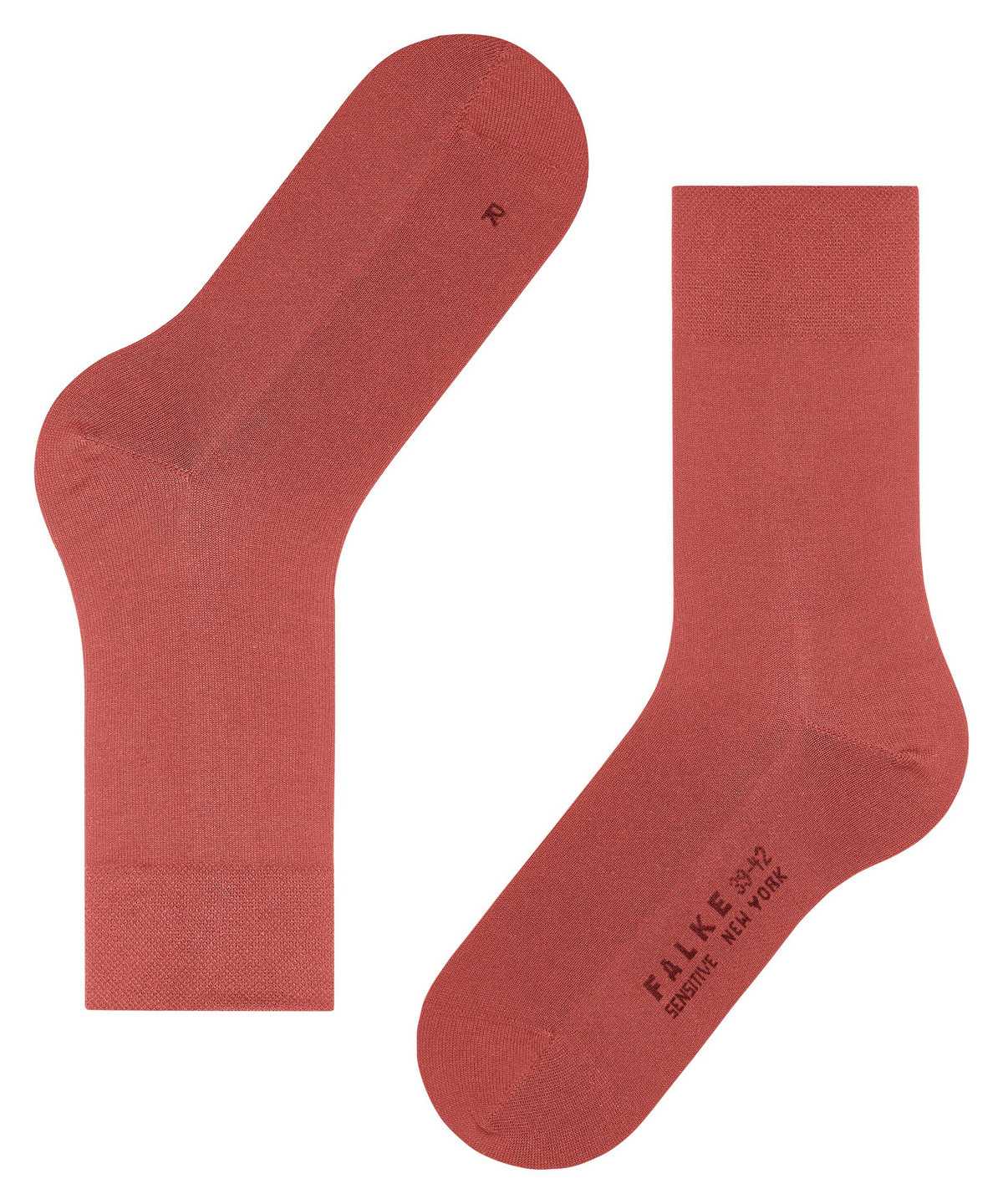 Women Falke Sensitive New York Socks Socks Red | MCQNWX045