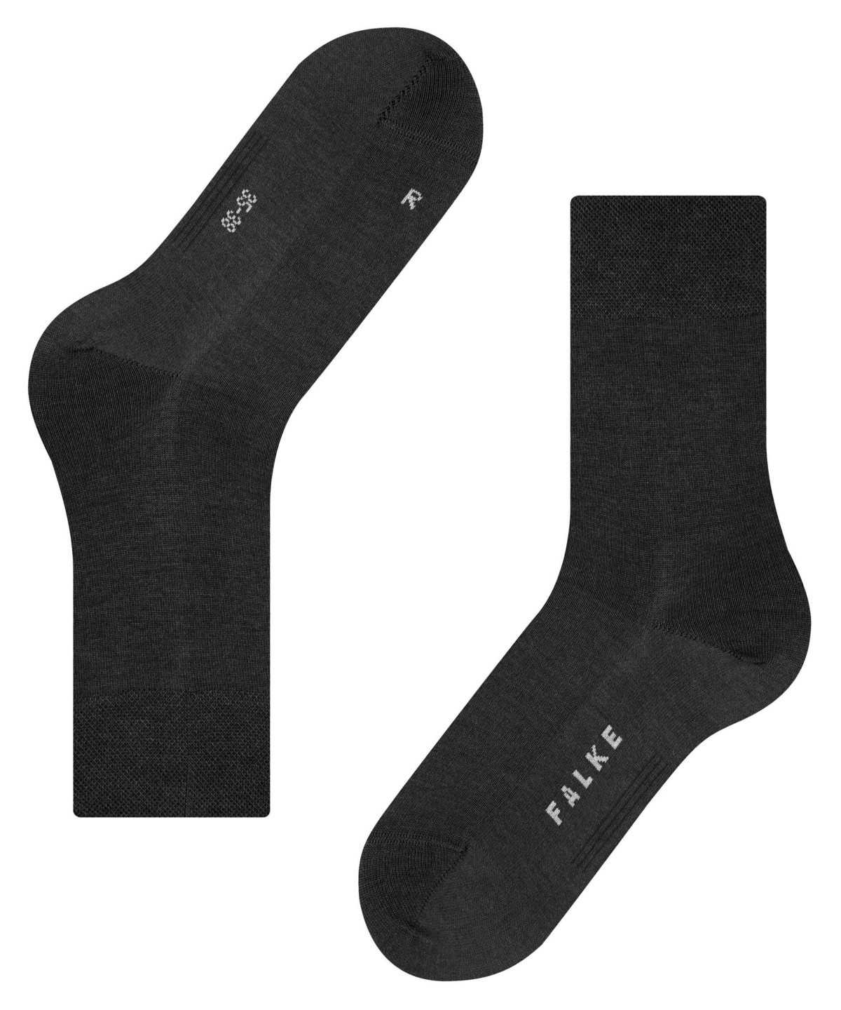 Women Falke Sensitive New York Socks Socks Black | JDKZRB719