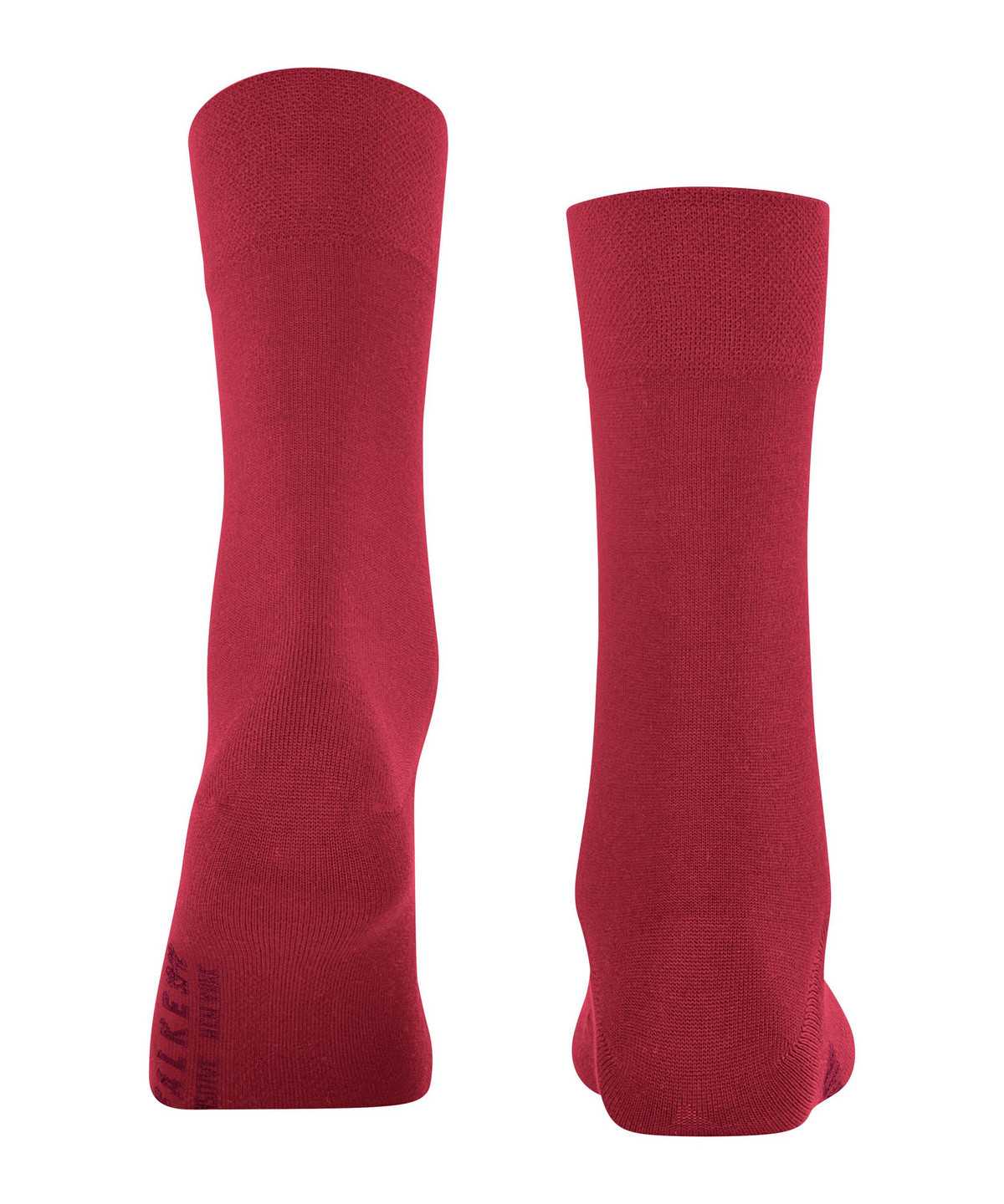 Women Falke Sensitive New York Socks Socks Red | ITXBEY504