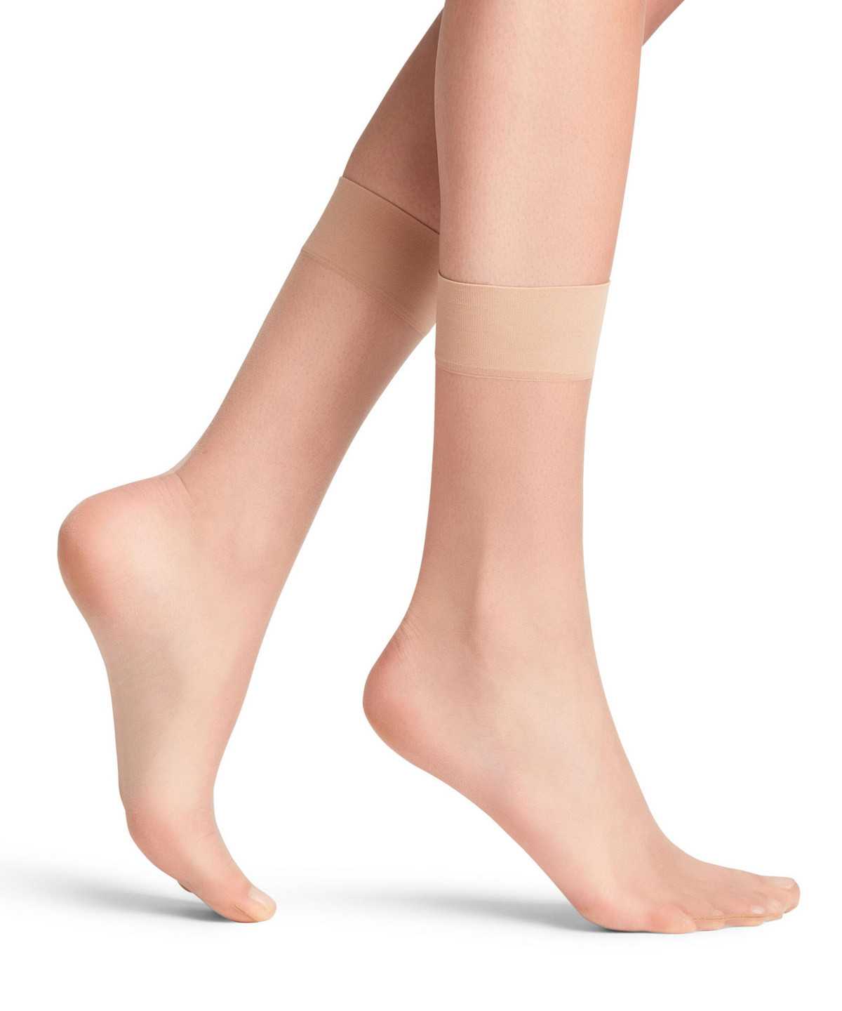 Women Falke Shelina 12 DEN Ankle socks Socks Beige | AXSZBK524