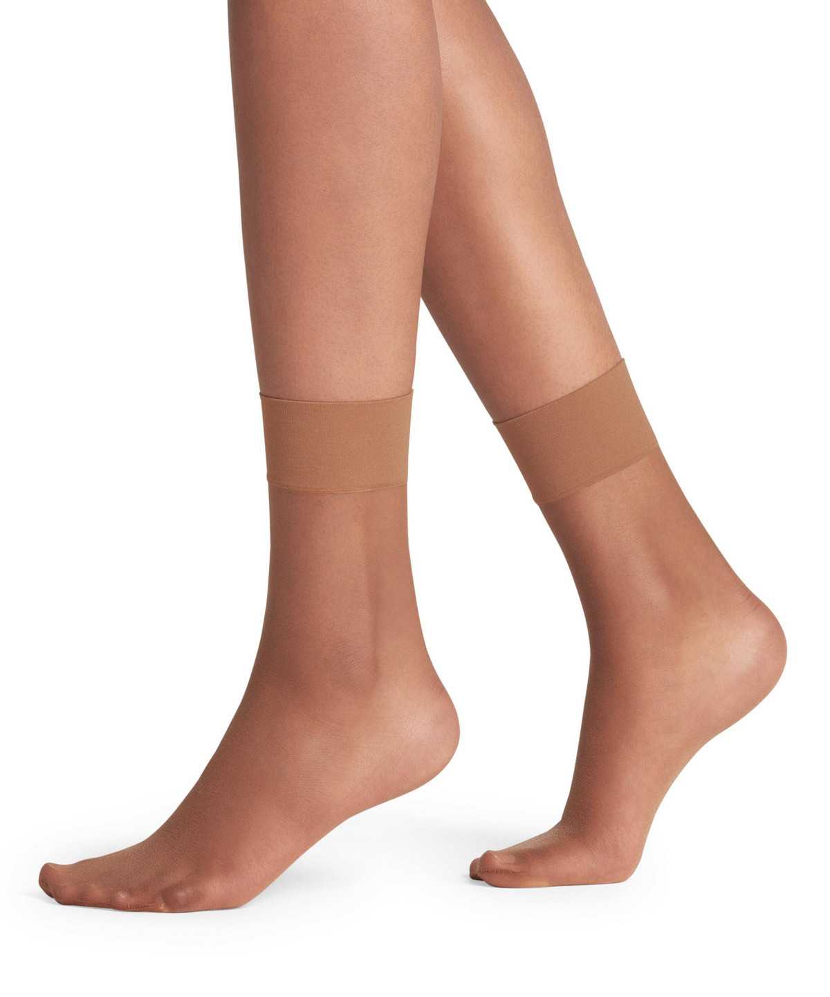 Women Falke Shelina 12 DEN Ankle socks Socks Brown | RMIESW480