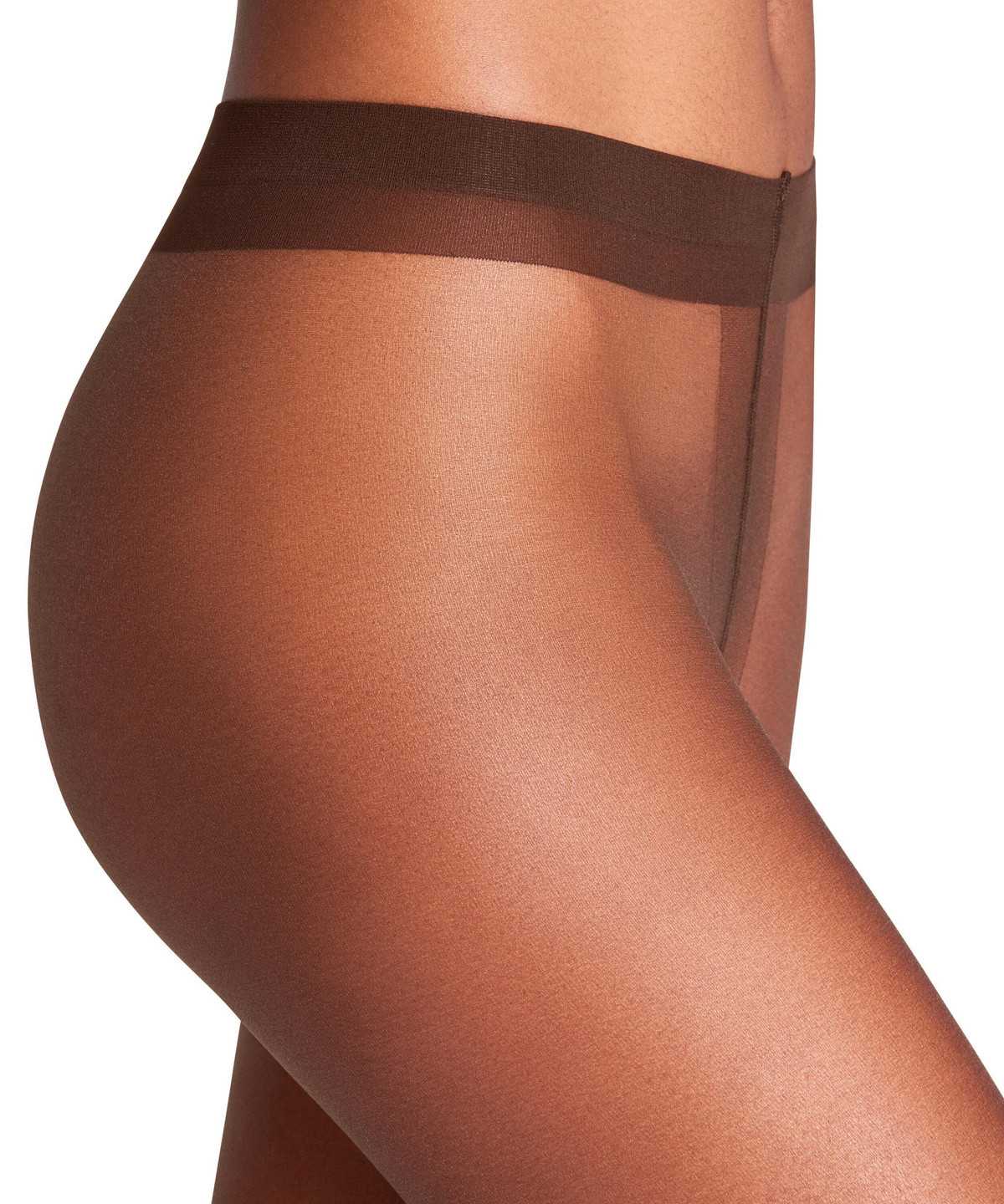 Women Falke Shelina 12 DEN Tights Tights Brown | NJGALI513