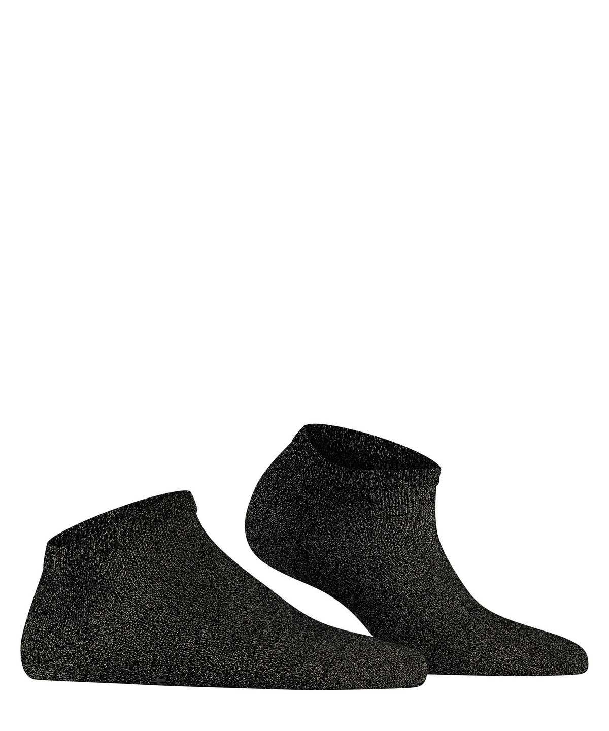 Women Falke Shiny Sneaker socks Socks Black | AQTKJM742