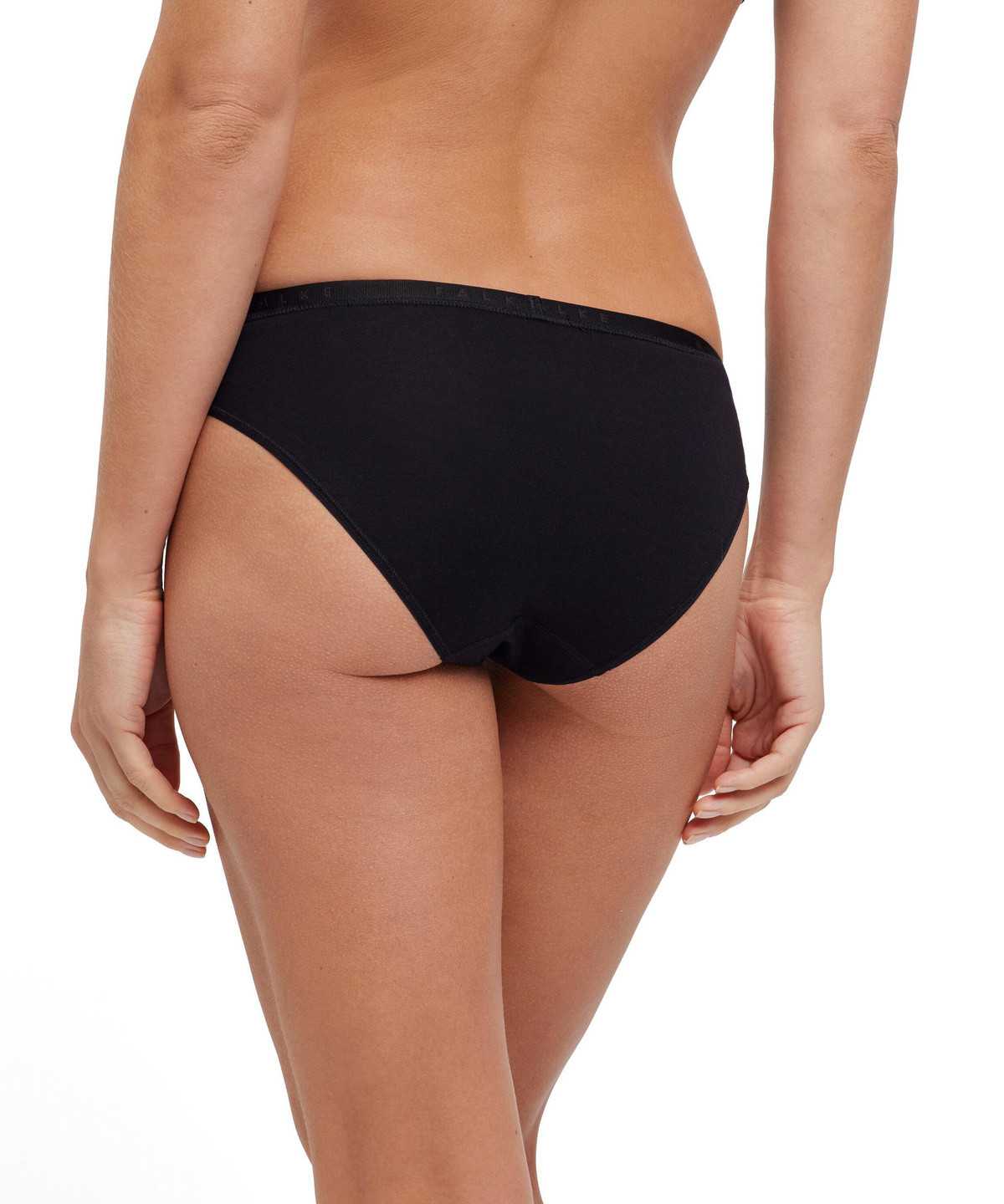 Women Falke Slip Daily Climate Control Panties & Slips Black | DQZXAO521