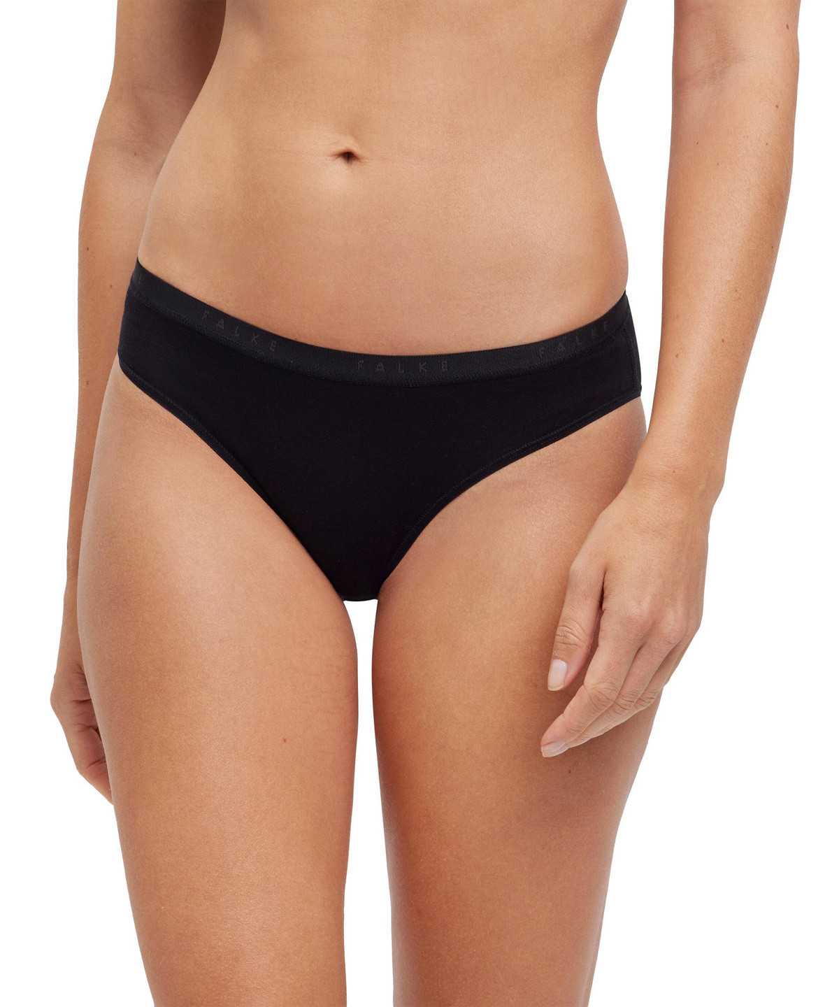 Women Falke Slip Daily Climate Control Panties & Slips Black | DQZXAO521