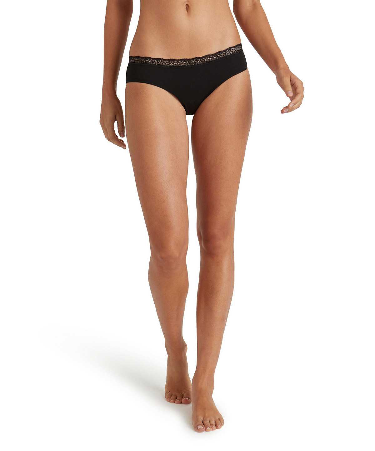 Women Falke Slip Daily Lace Panties & Slips Black | WGMODV569