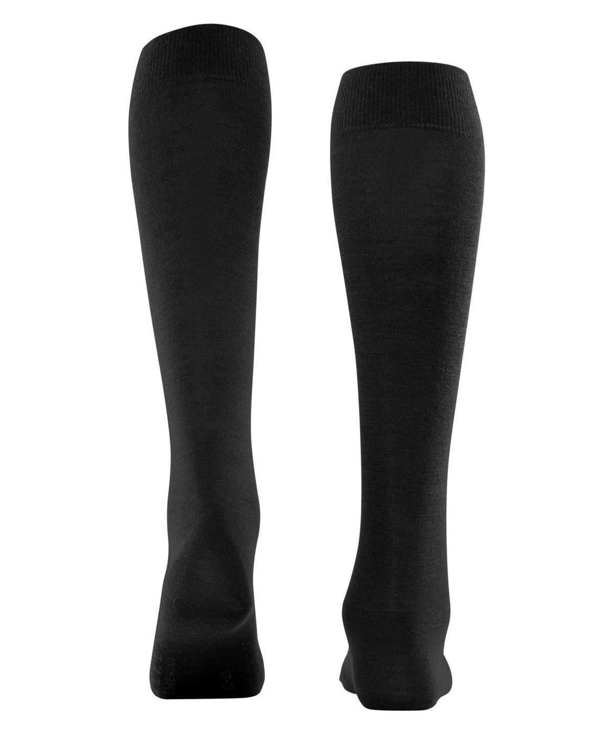 Women Falke Softmerino Knee-high Socks Socks Black | PYNEUL036