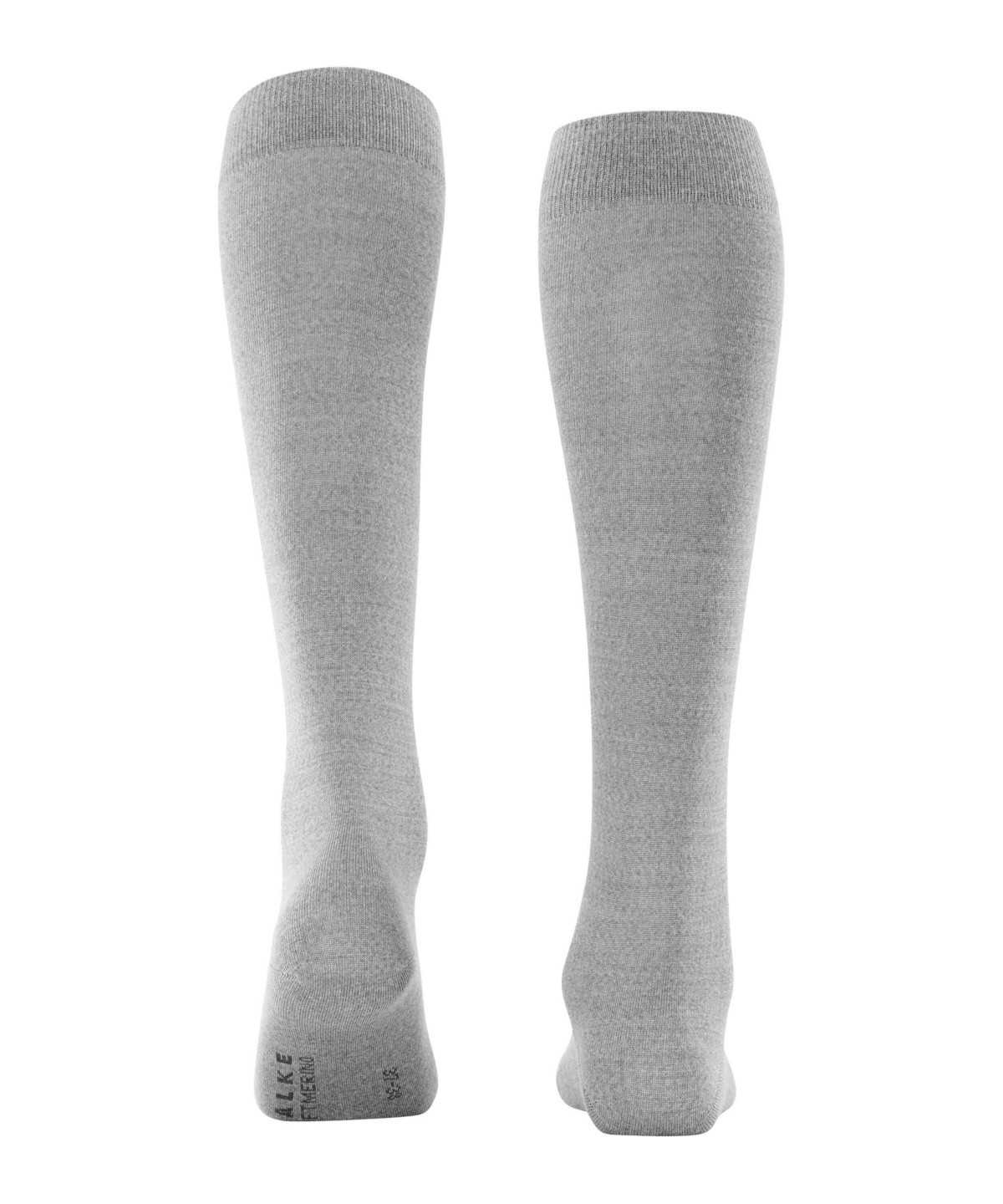 Women Falke Softmerino Knee-high Socks Socks Grey | CZRHYV435