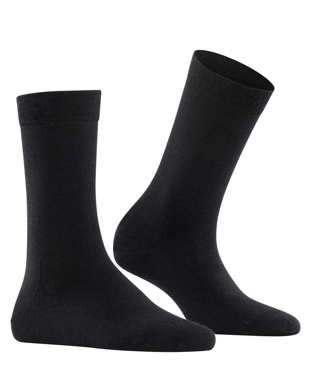 Women Falke Softmerino Socks Socks Black | XGJQNK804