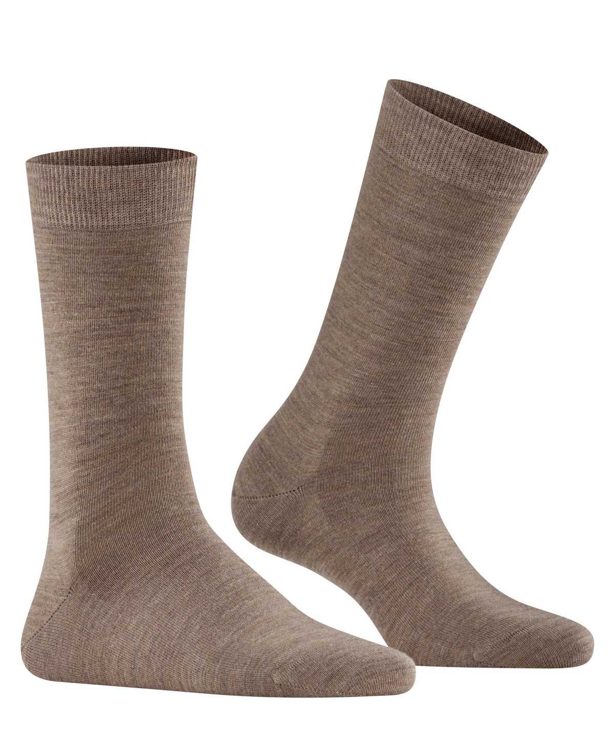 Women Falke Softmerino Socks Socks Brown | YFEOUG792