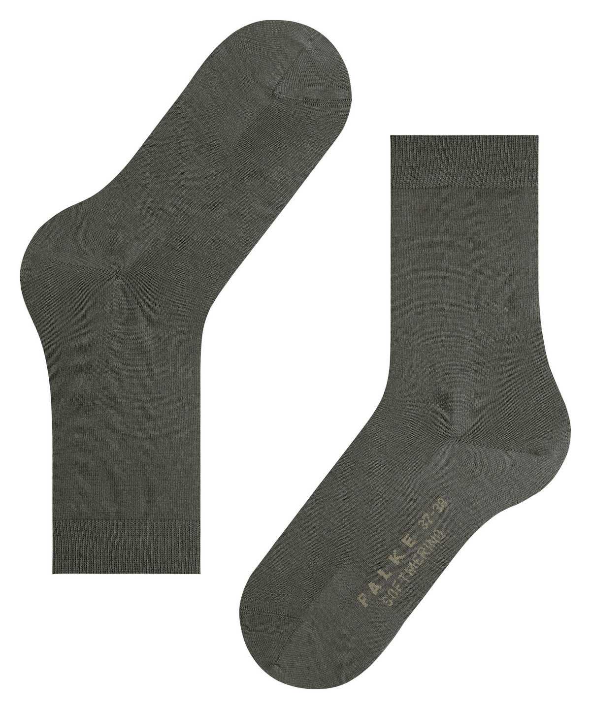 Women Falke Softmerino Socks Socks Green | MANQCV597