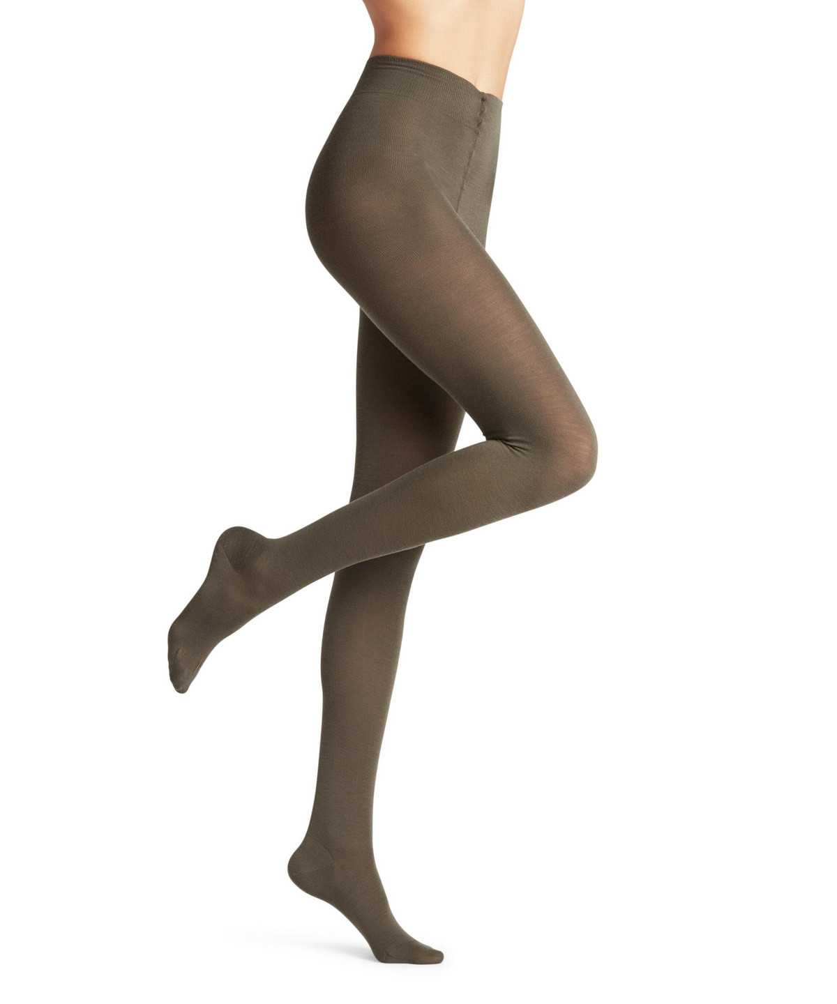 Women Falke Softmerino Tights Tights Green | JXTOHW305