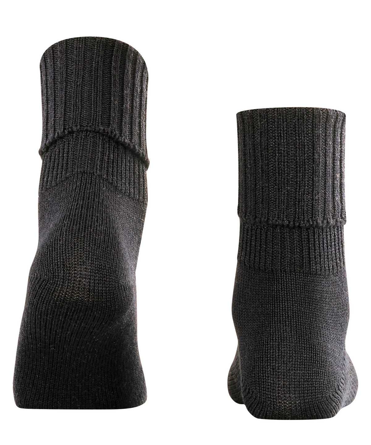 Women Falke Striggings Rib Boot socks Socks Black | ISVAEF650