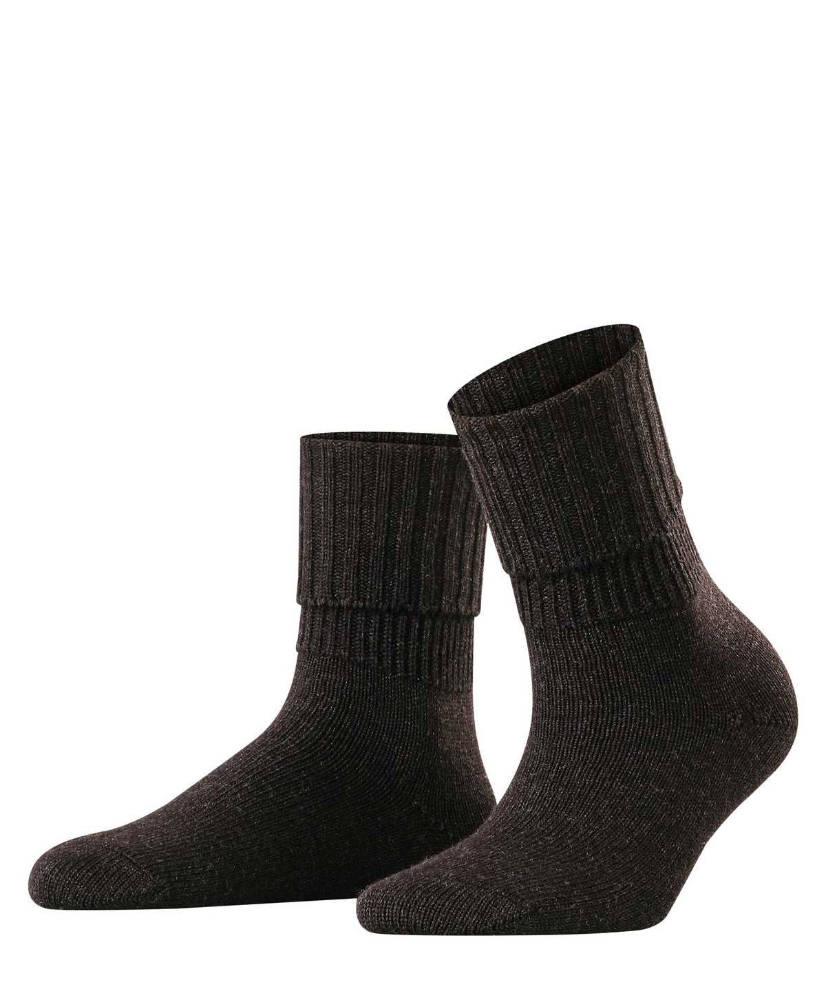 Women Falke Striggings Rib Boot socks Socks Grey | BCMNJV174