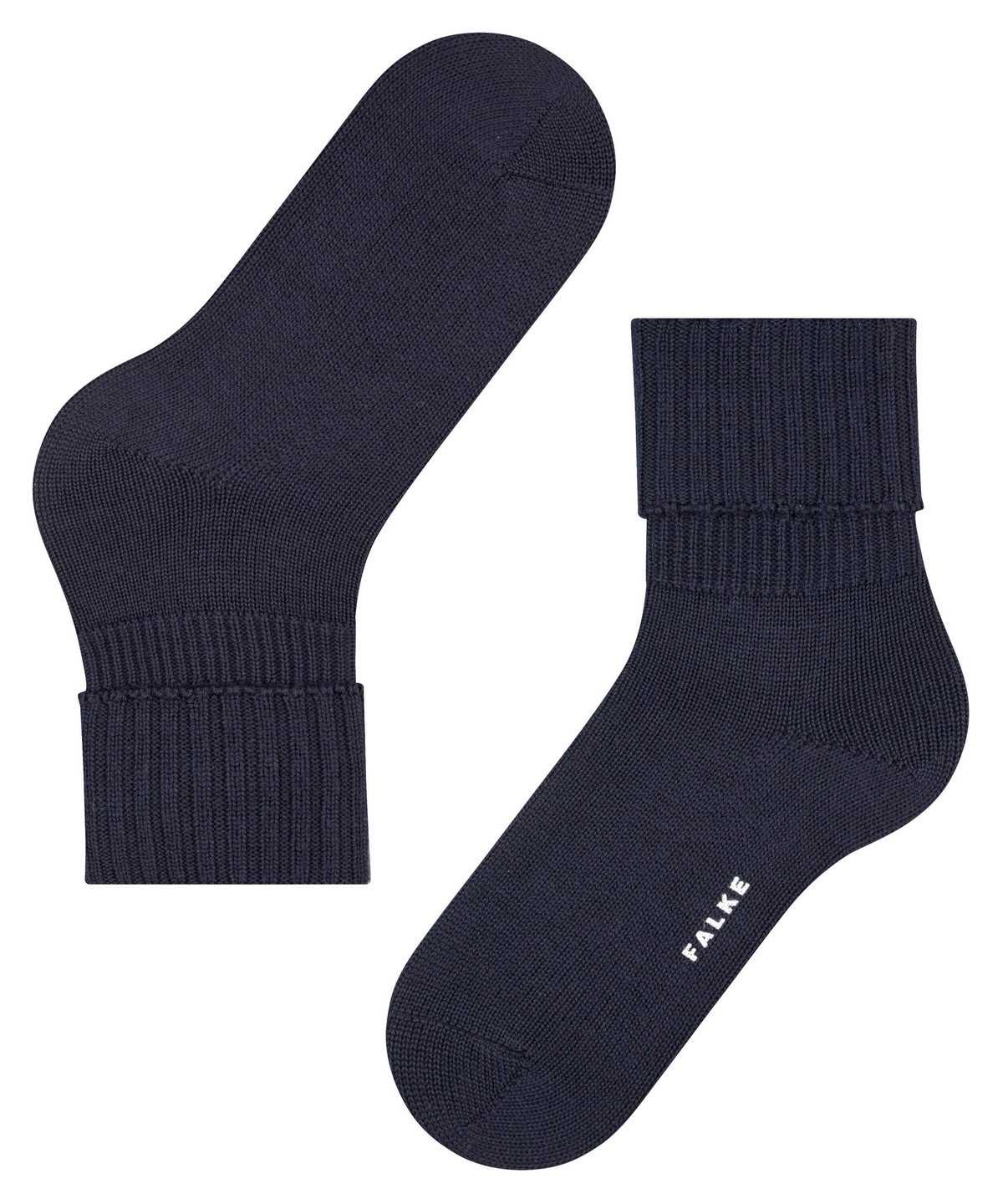 Women Falke Striggings Rib Boot socks Socks Blue | XQPLAB094