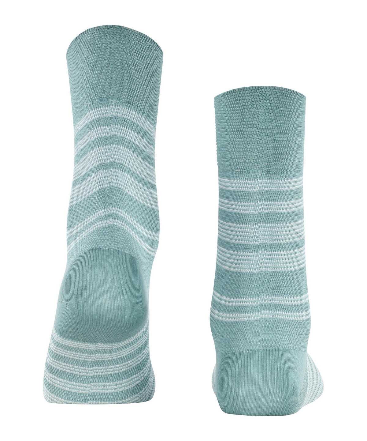 Women Falke Sunset Stripe Socks Socks Green | MNAXEH386