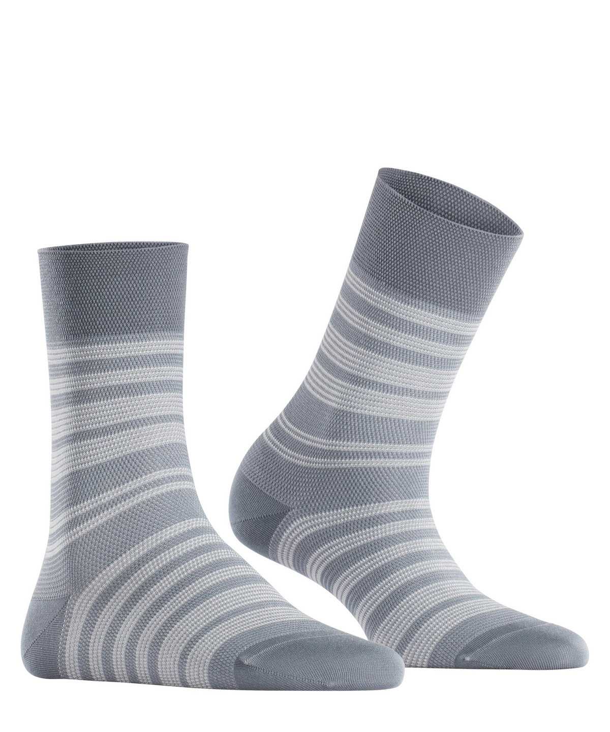 Women Falke Sunset Stripe Socks Socks Grey | CEKUFH160