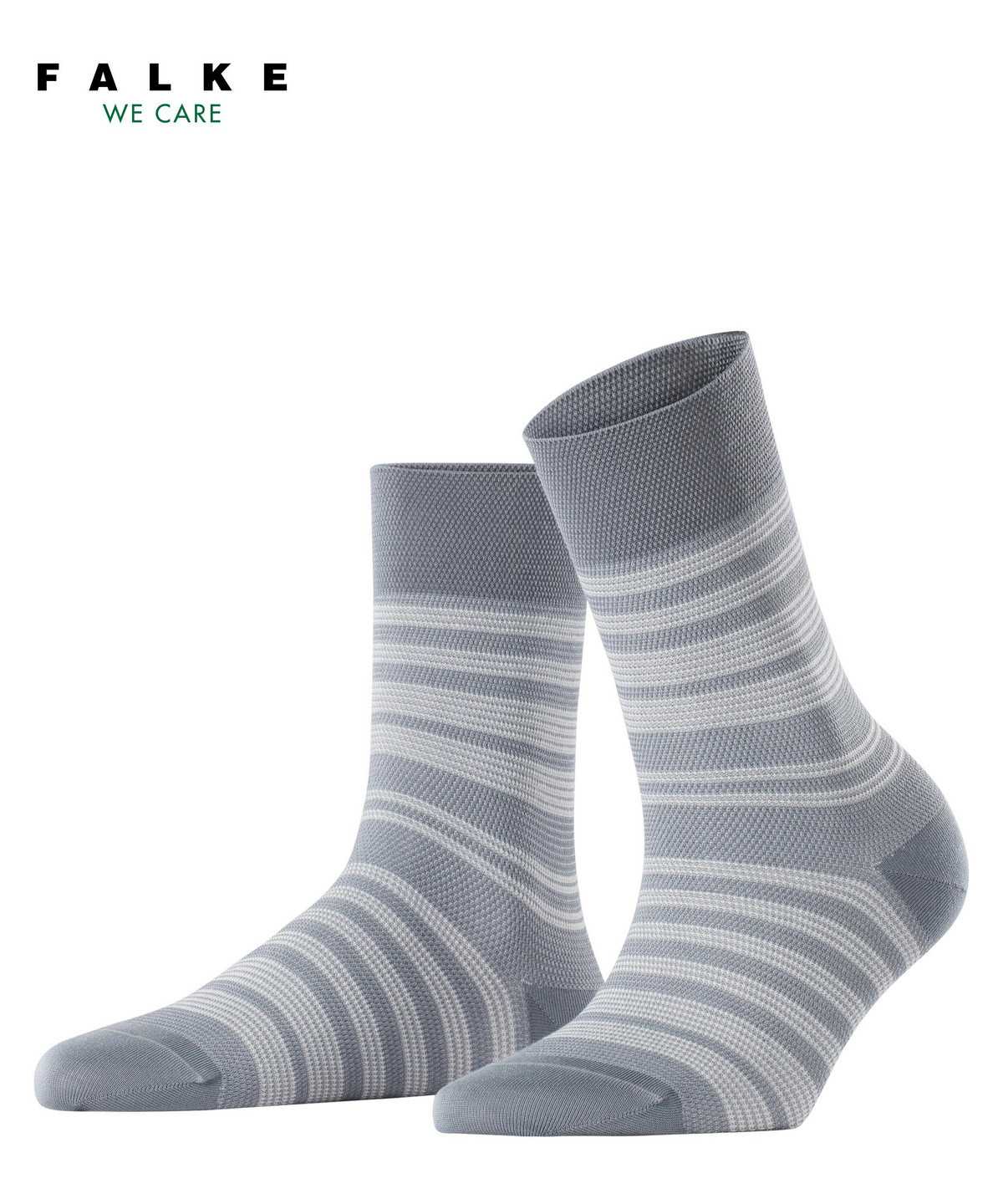 Women Falke Sunset Stripe Socks Socks Grey | CEKUFH160