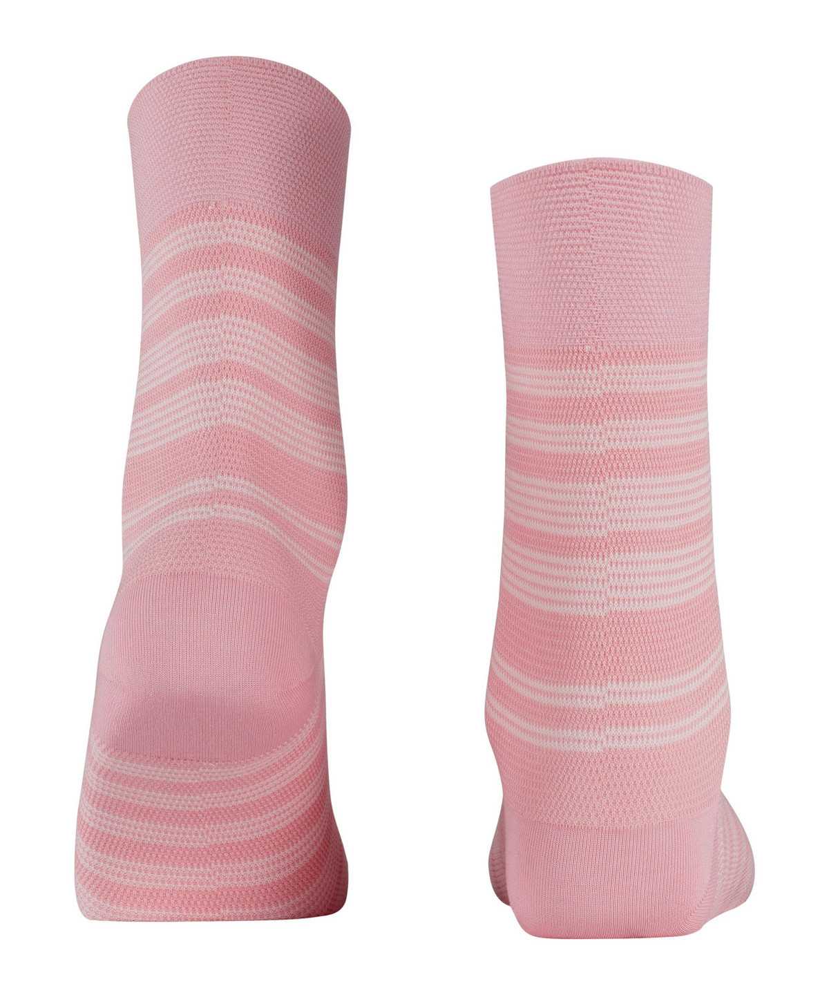 Women Falke Sunset Stripe Socks Socks Rose | TISCPO692