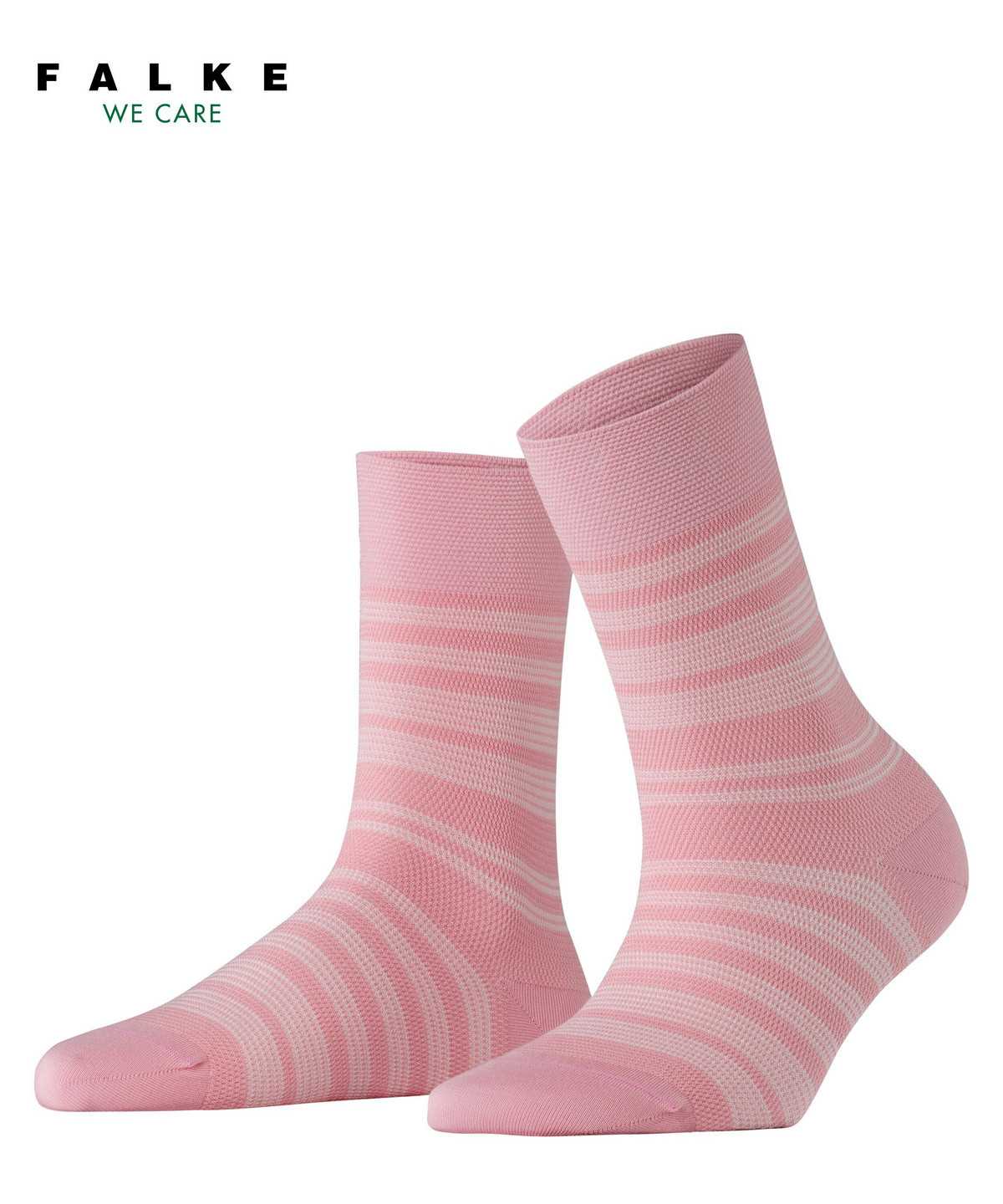 Women Falke Sunset Stripe Socks Socks Rose | TISCPO692